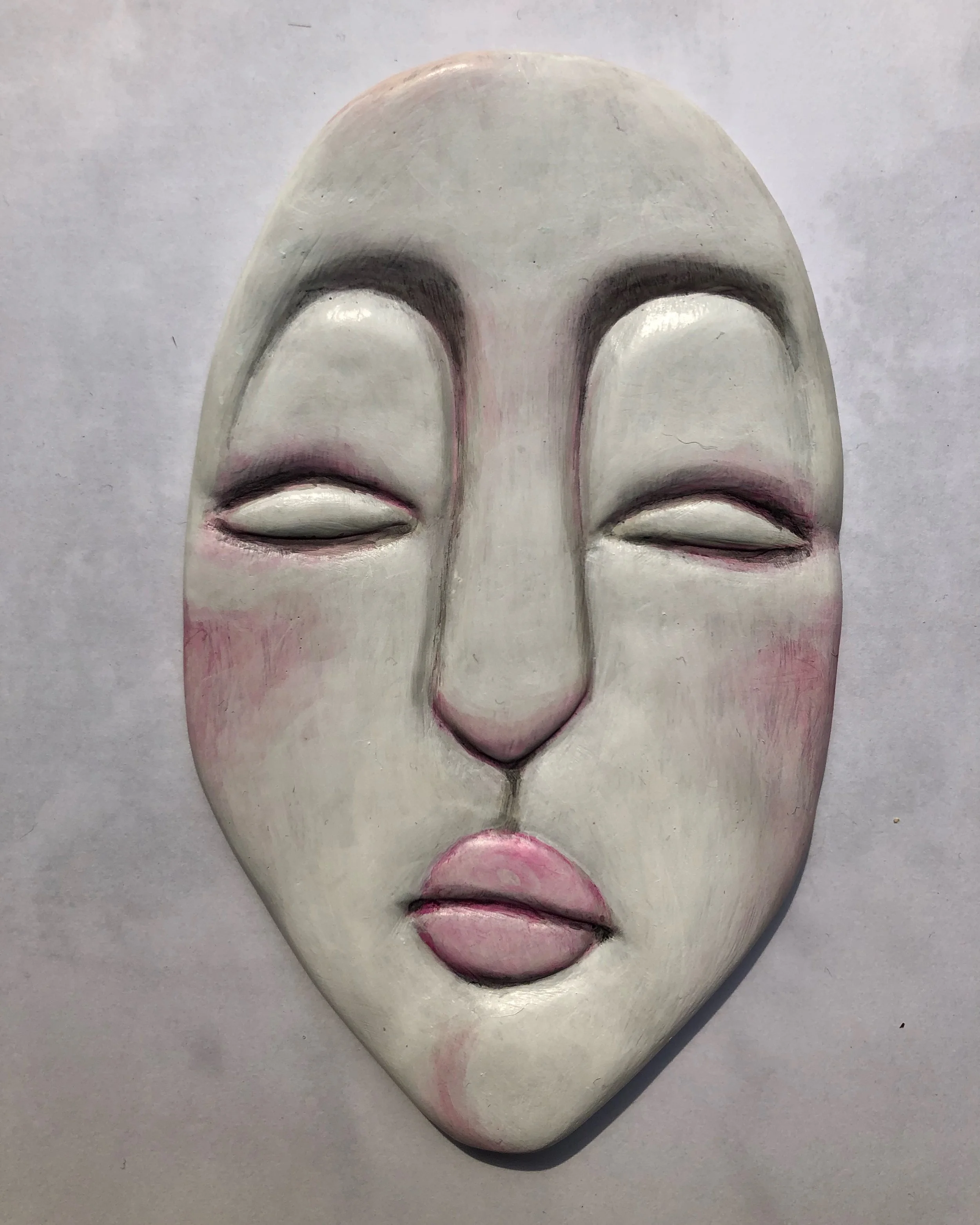 Painted ceramic sculpt 2022