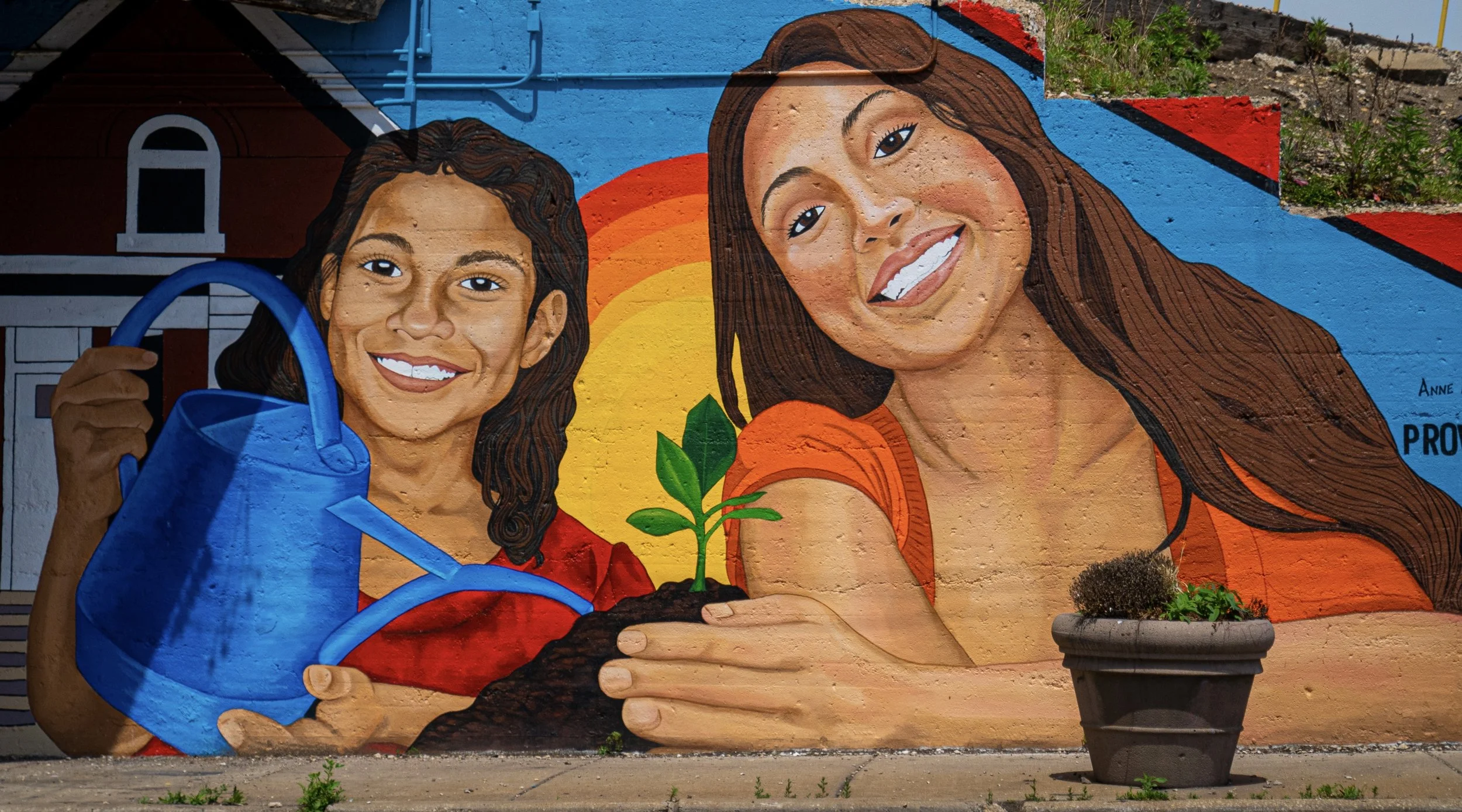 Archer Heights Mural via Provoke Culture, Chicago, May 2021