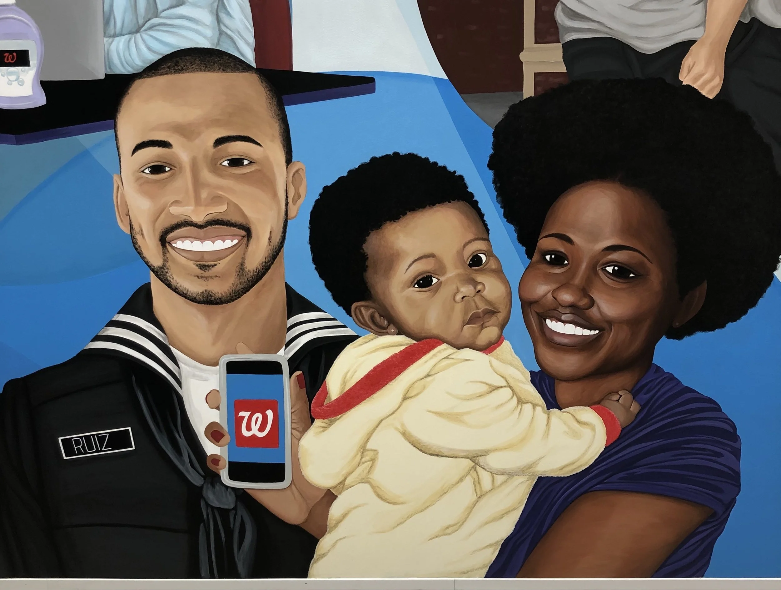 Walgreens Mural detail