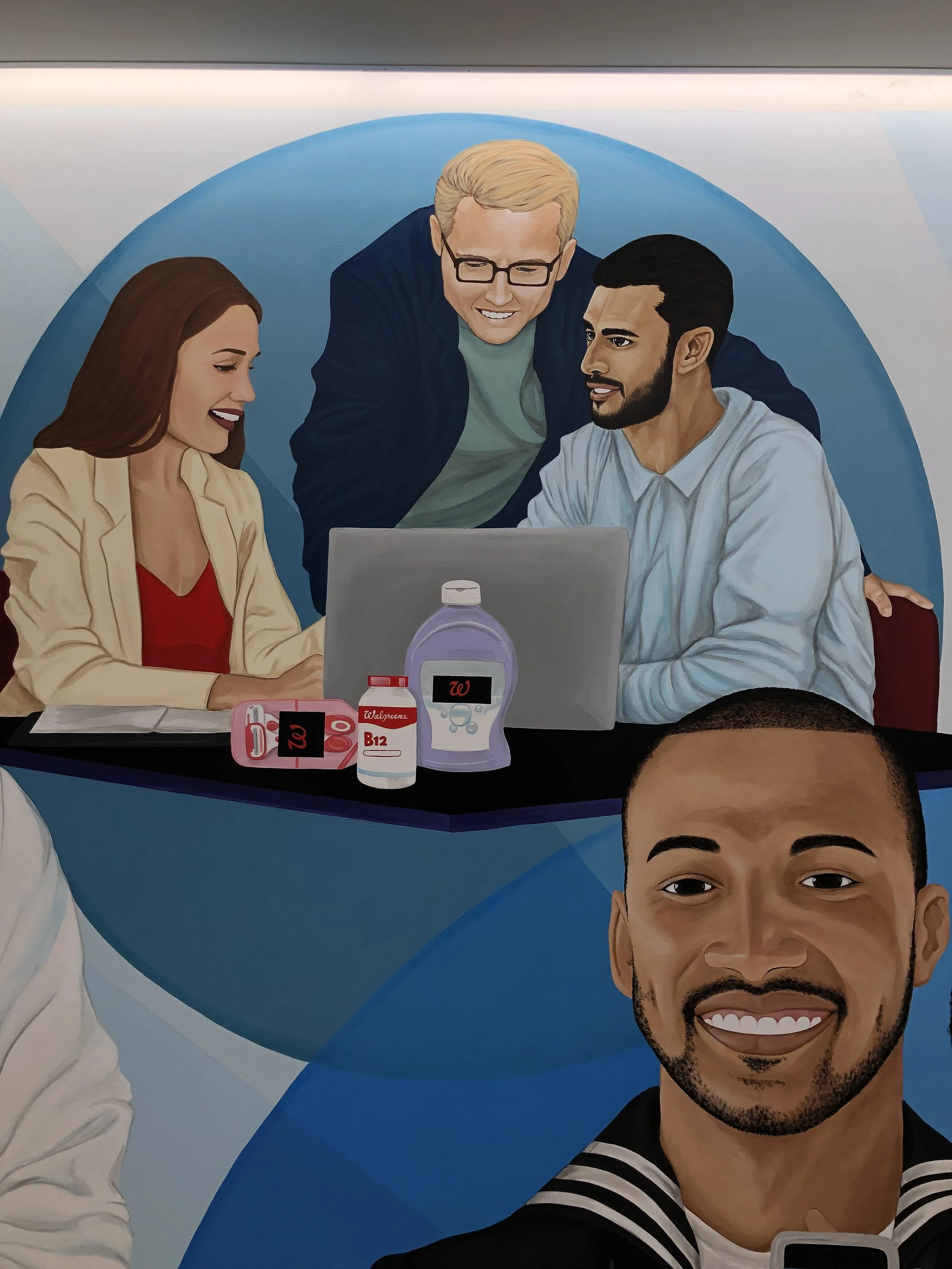 Walgreens Mural detail