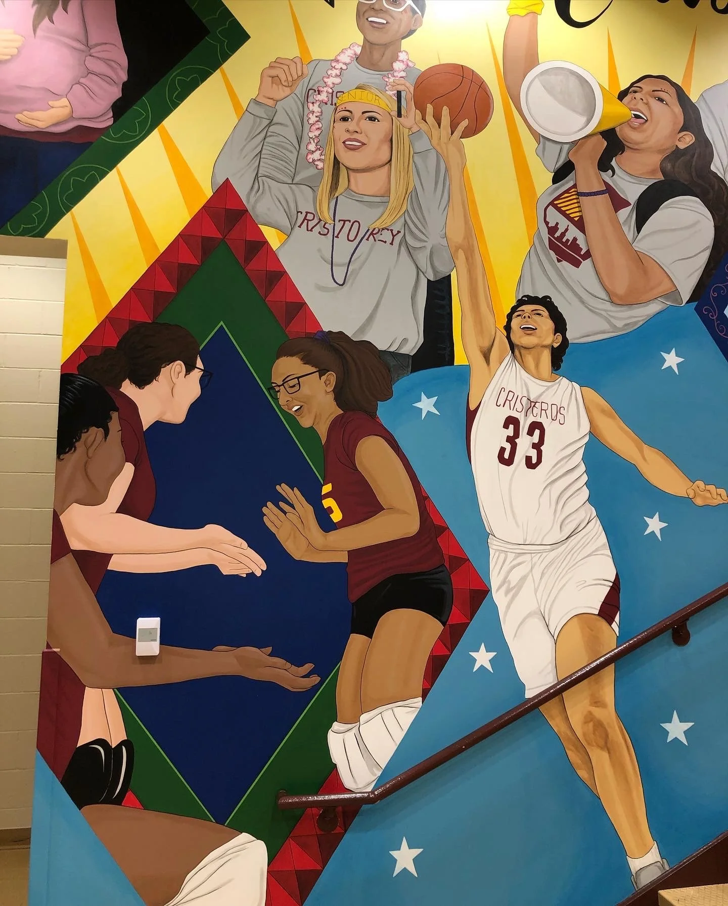 Cristo Rey Mural via Provoke Culture, Chicago, April 2022
