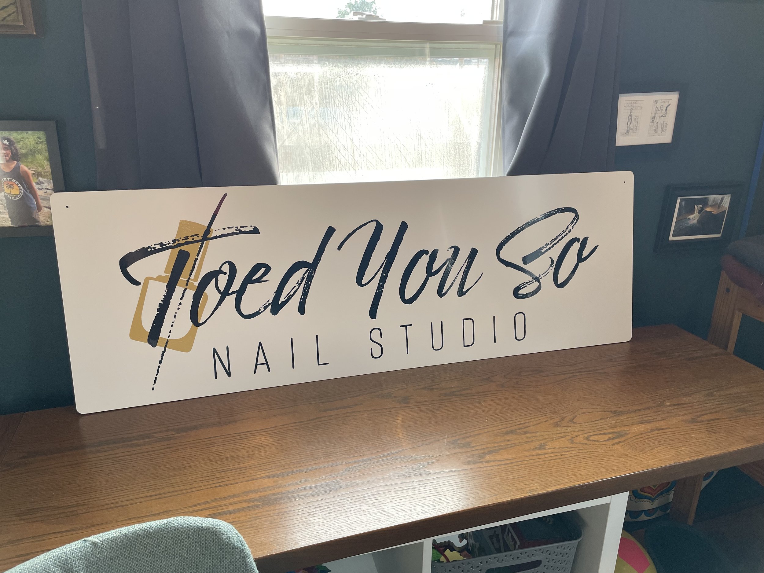 Hand Painted Sign logo for Private Business, Chicago 2026