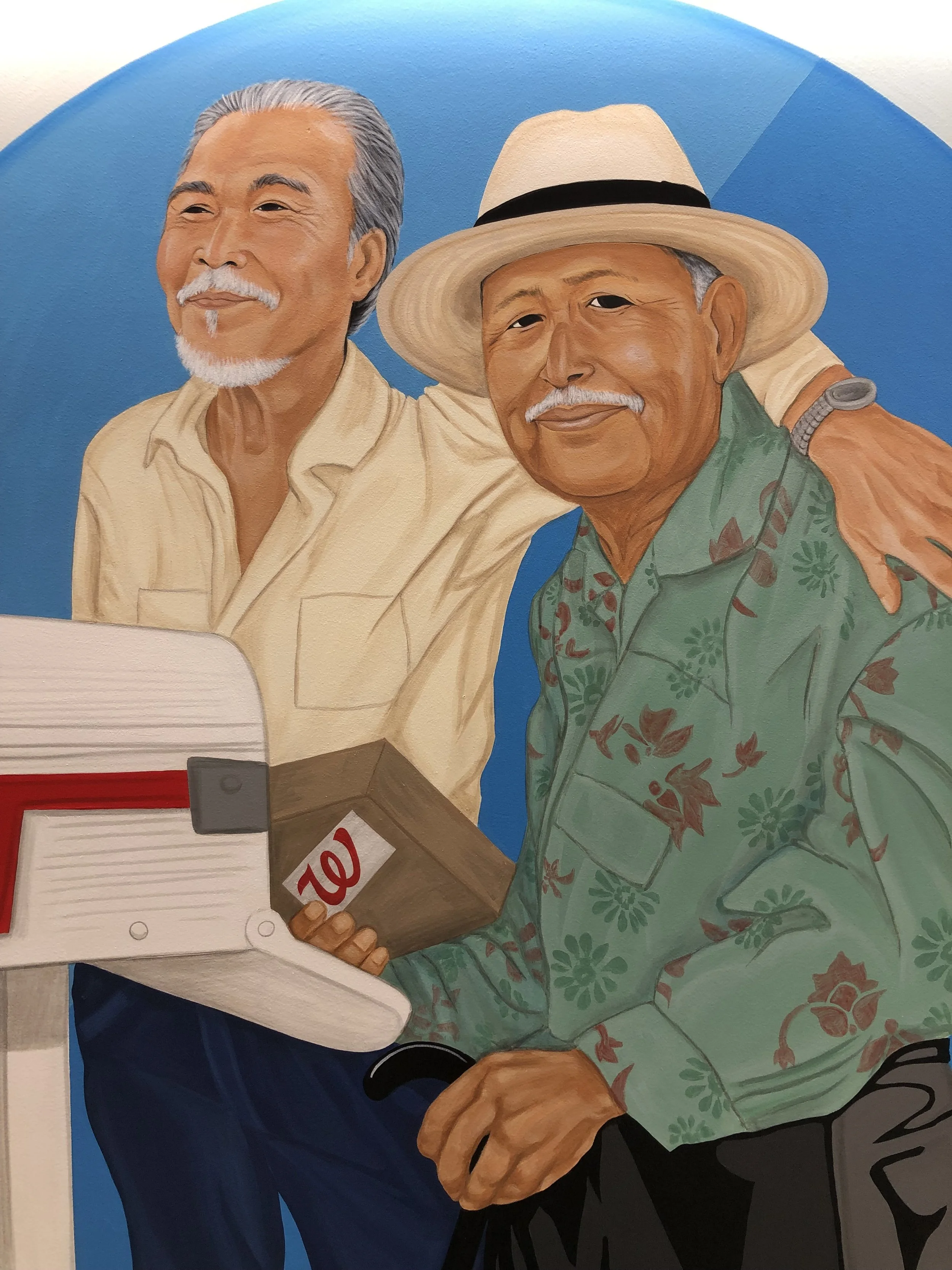 Walgreens mural detail