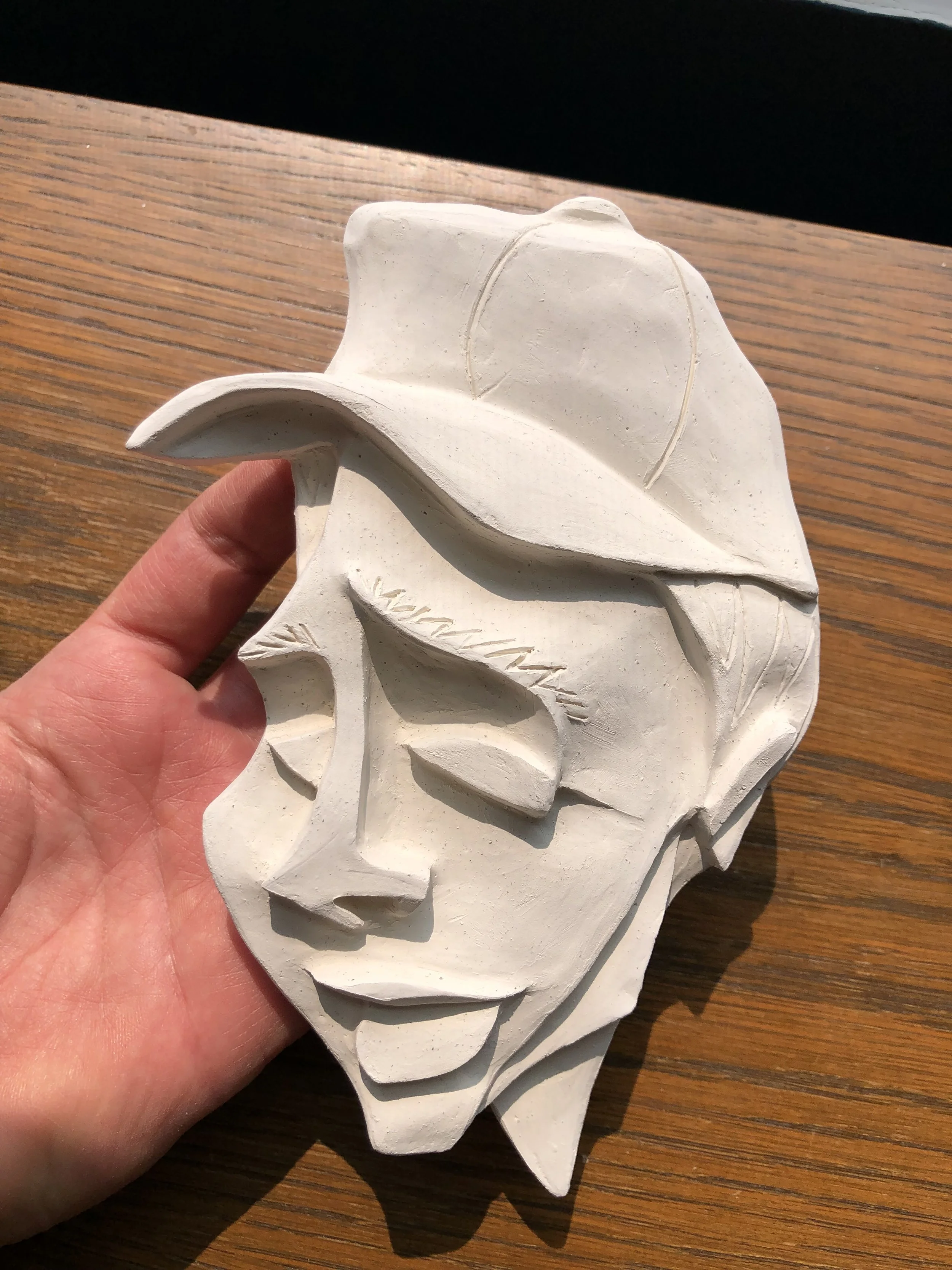 Small Ceramic sculpt, One Liner series