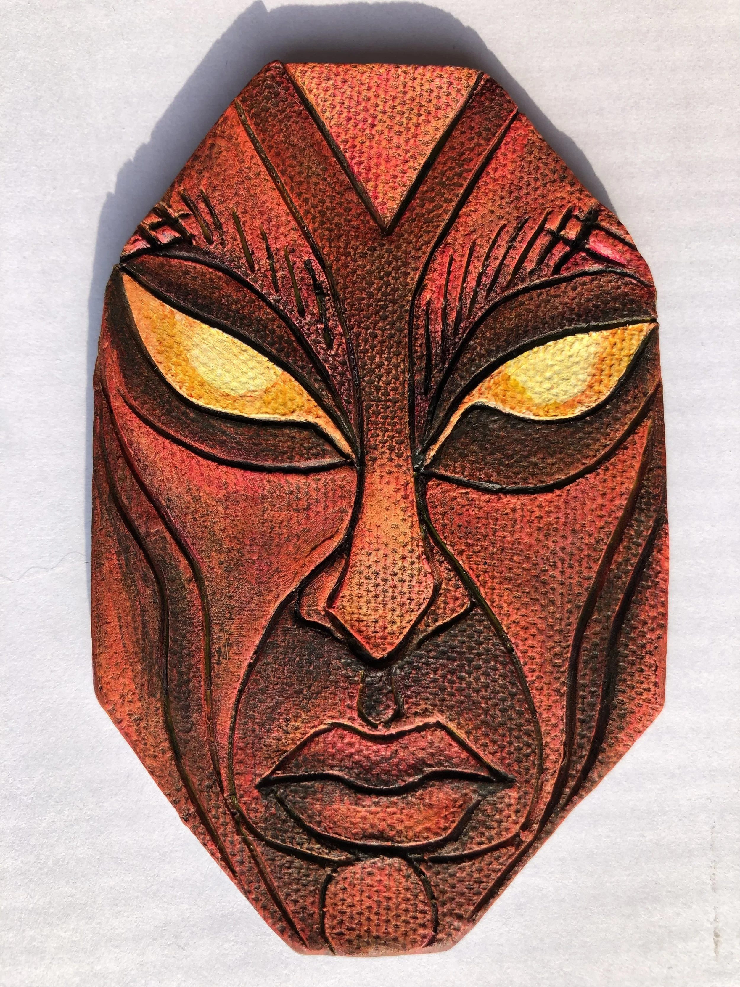 Painted ceramic sculpt 2022