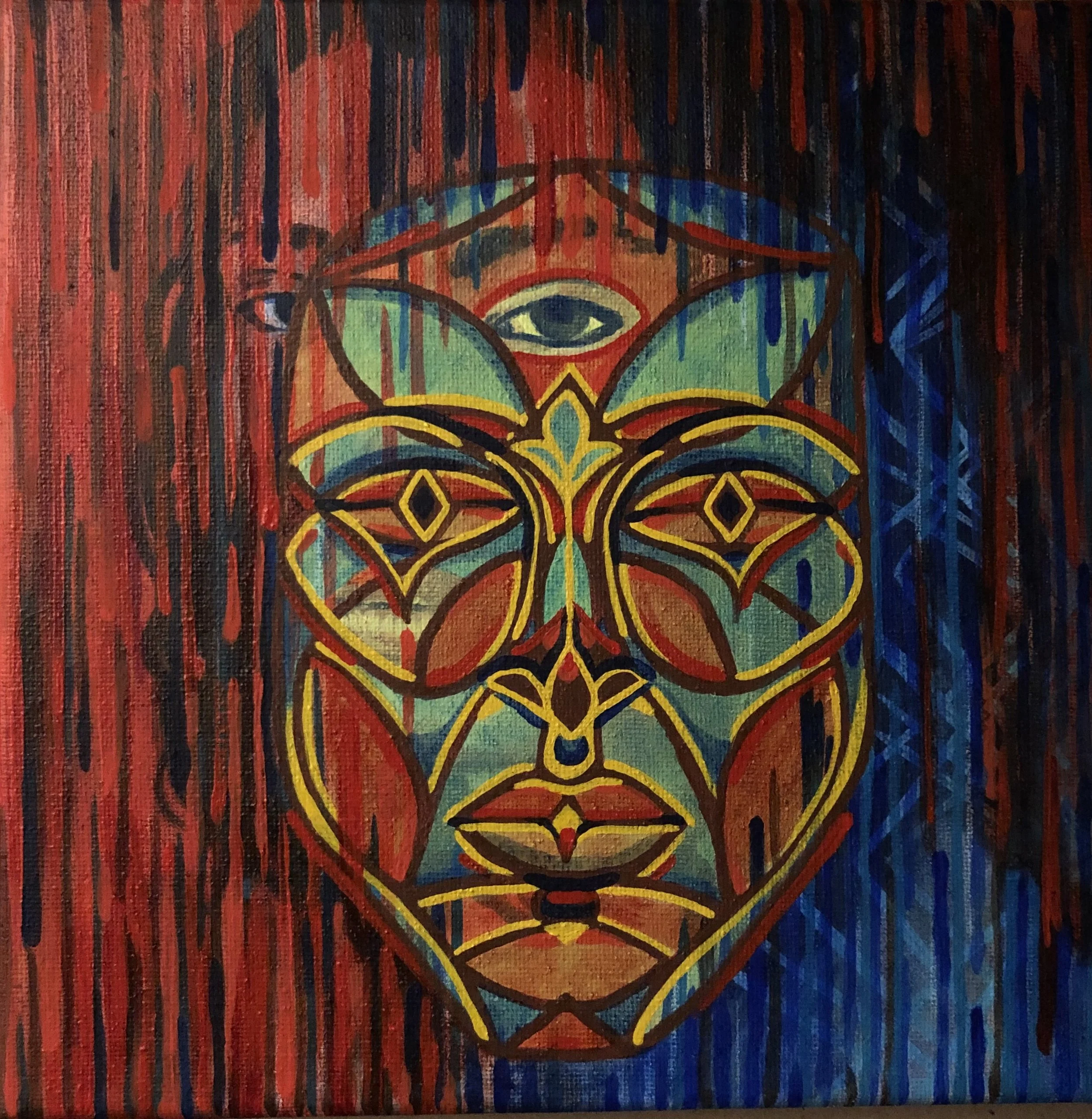 Acrylic finished Sept 2022