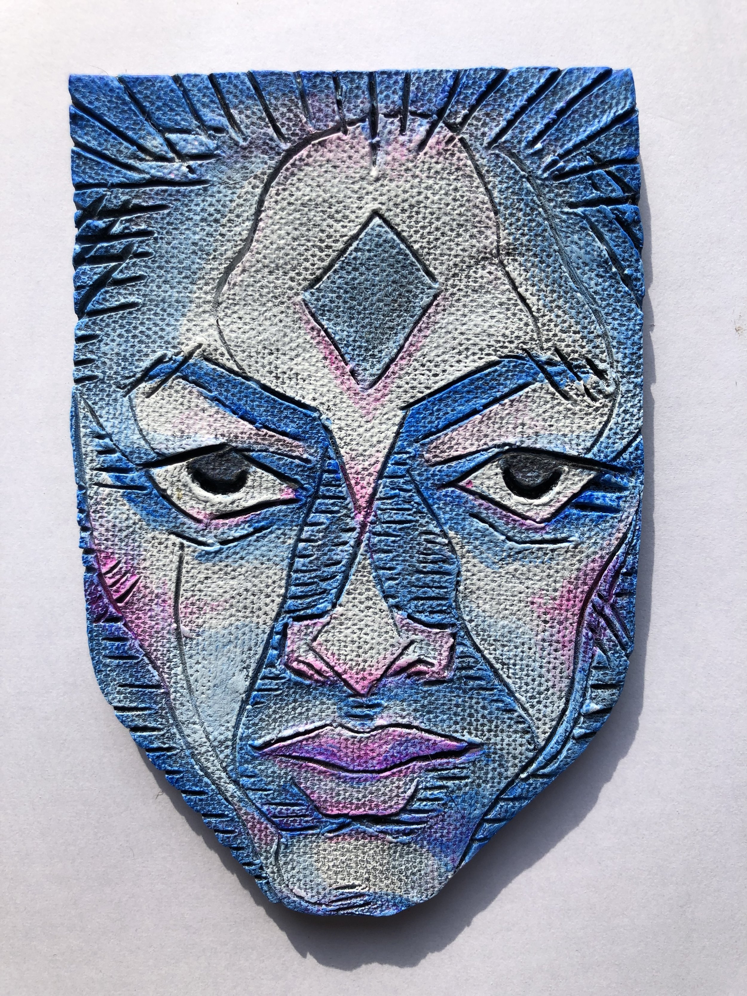 Painted ceramic sculpt 2022