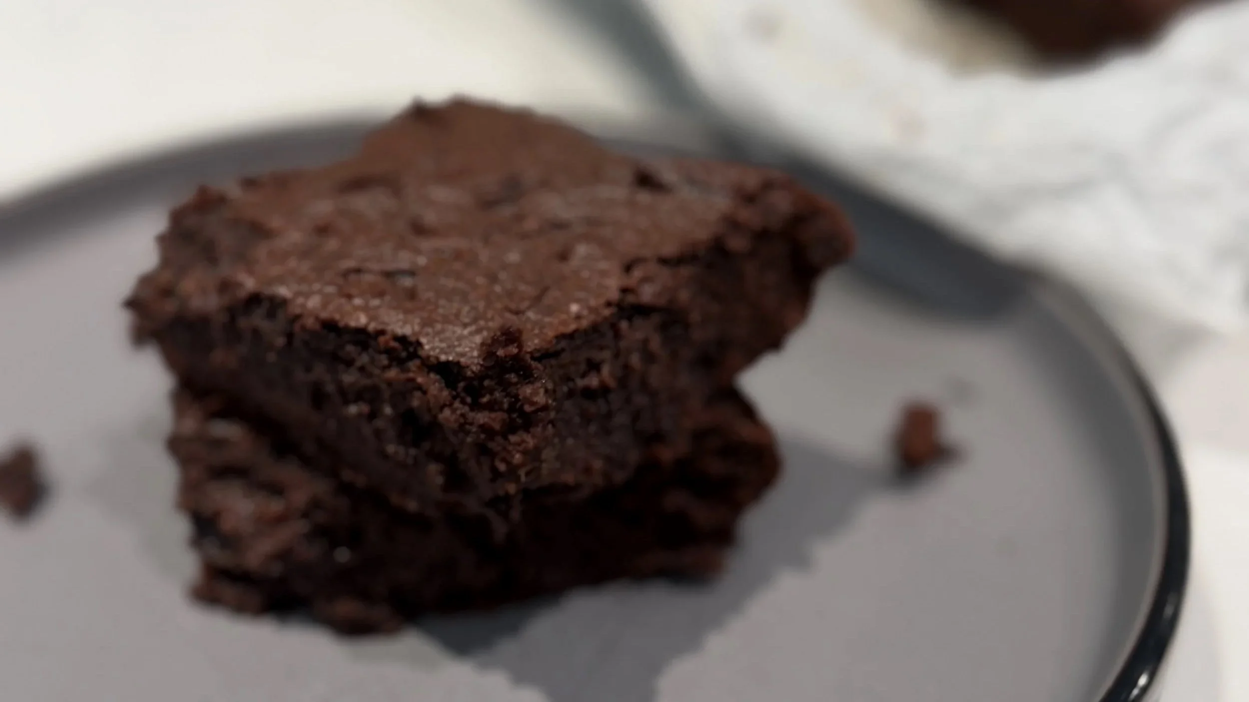 Sweet Potatoe &amp; Tahini Fudge Brownies 