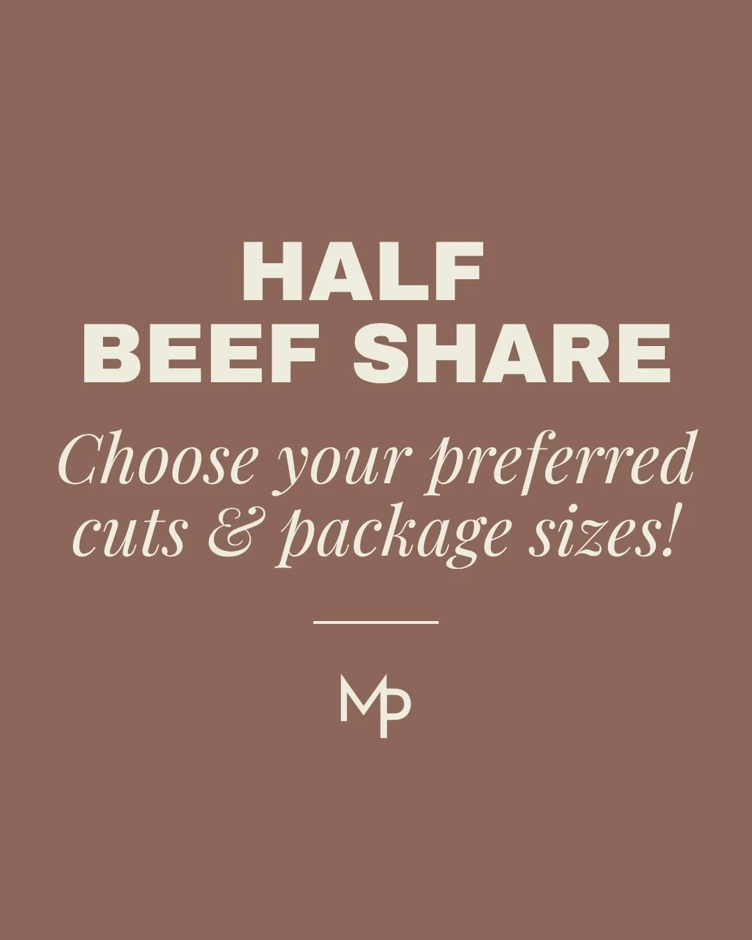 Half Beef