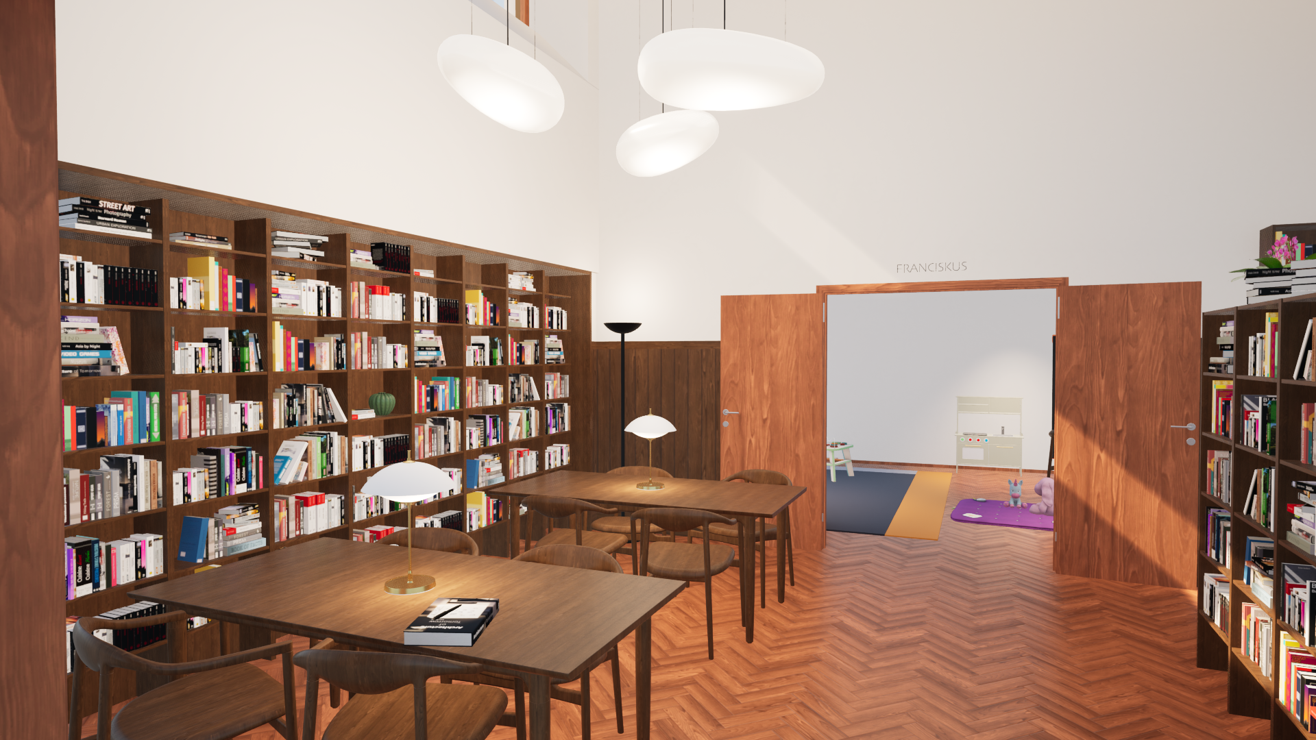 Det nya biblioteket.