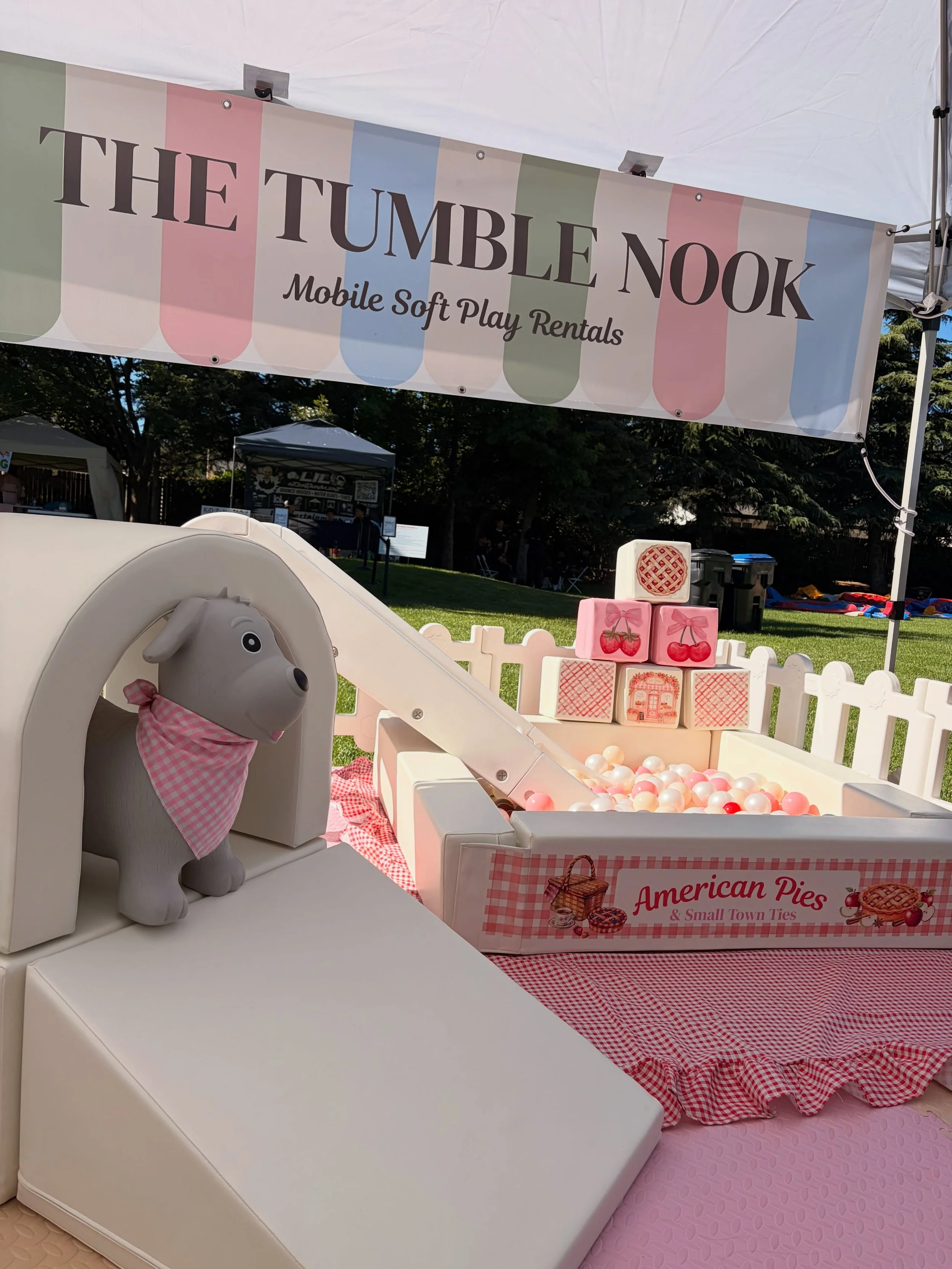 That&rsquo;s a wrap on the Tehachapi Mountain Festival! 🥧🍒🎀

We had a great time this weekend bringing a mini version of our Play Nook to the festival. Glad we could add a little extra fun for the tiniest guests! 🤍

Thanks to everyone who stopped