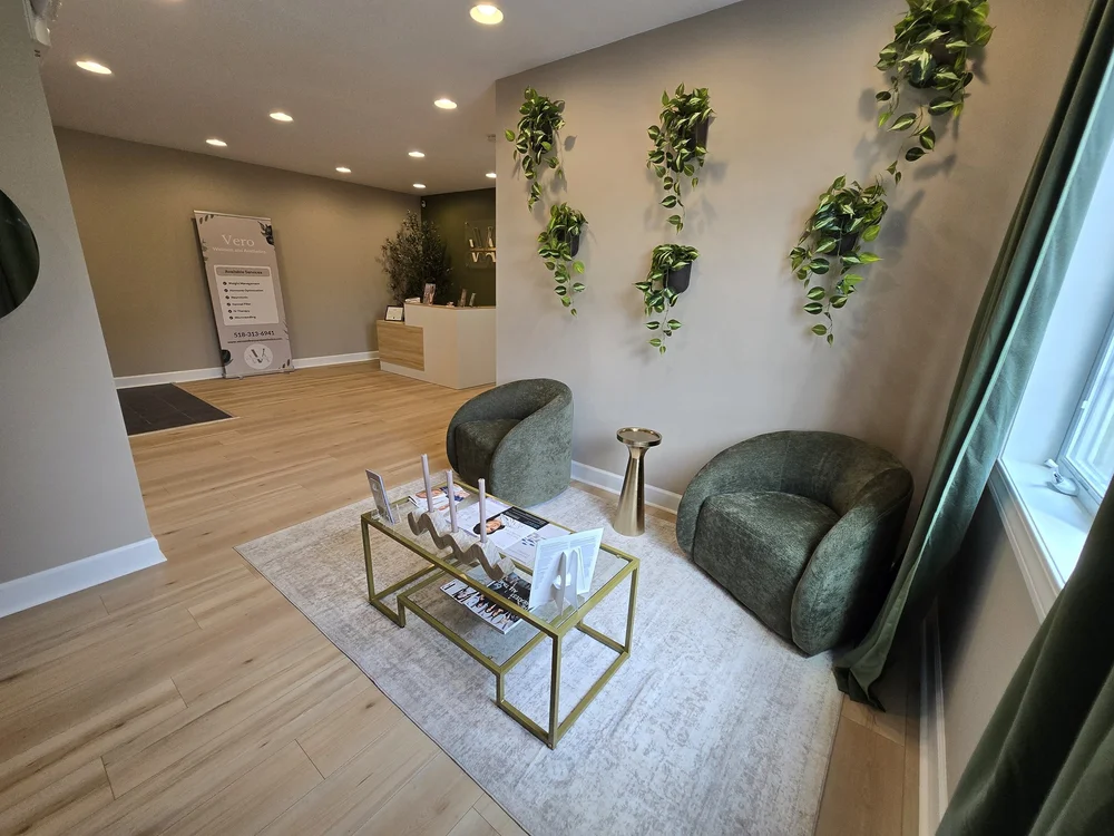 Vero Wellness & Aesthetics waiting room