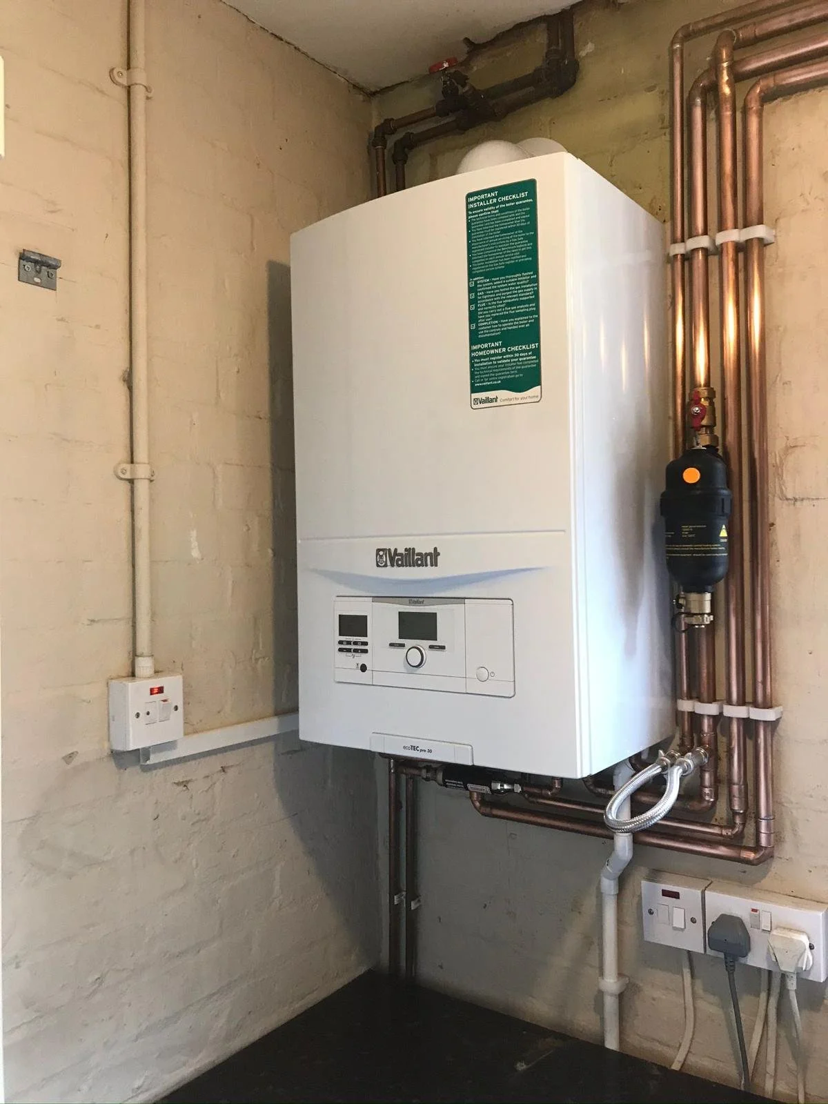 Affordable Vaillant Boiler Installation by We Fix We Build