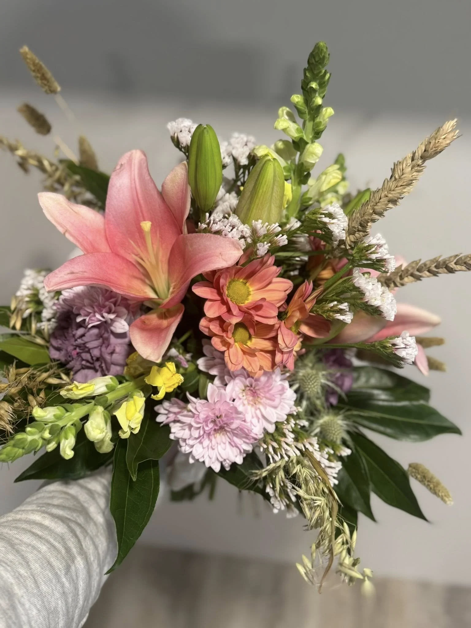 Mixed Wrapped Bouquet