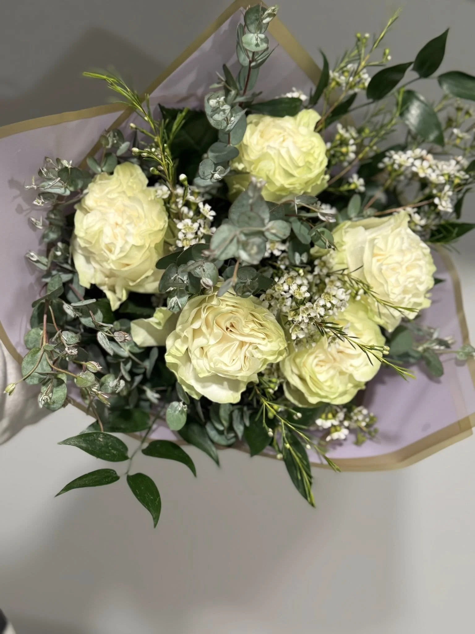 Wrapped Rose Half Dozen