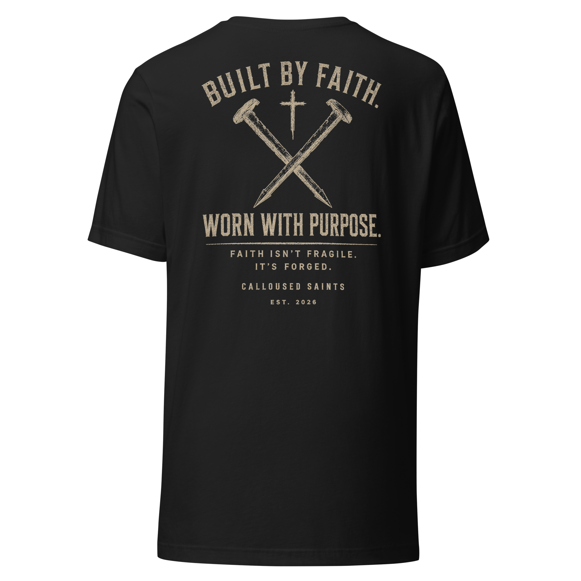 Built By Faith Tee