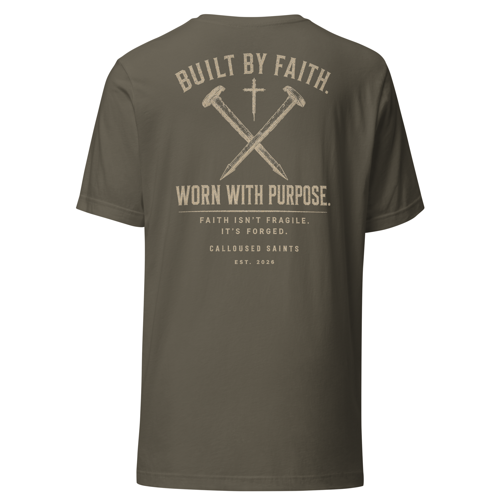 Built By Faith Tee