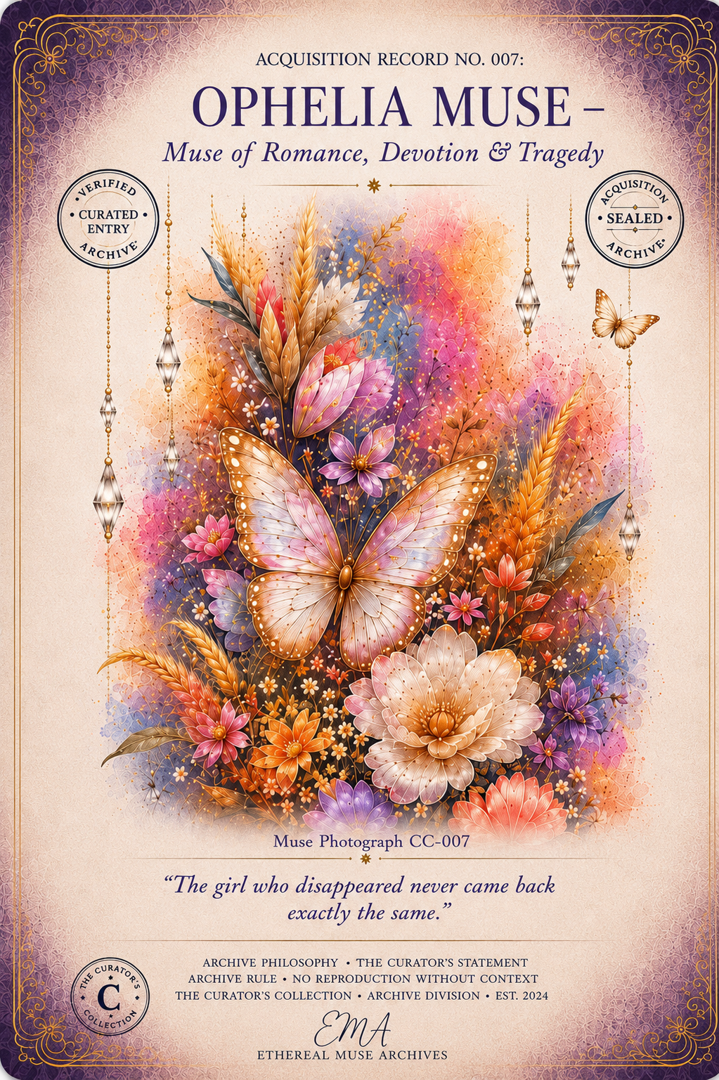 The chapter where grief drifts into the water and returns as something beautiful.