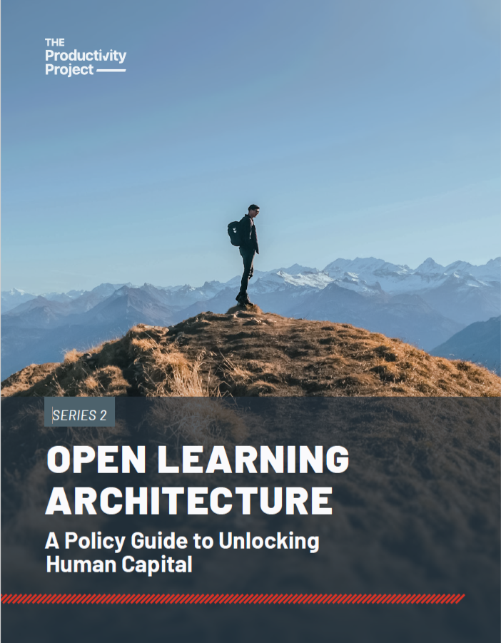 Presents the full open learning architecture for building a more flexible, learner-centred, competency-based human capital system.