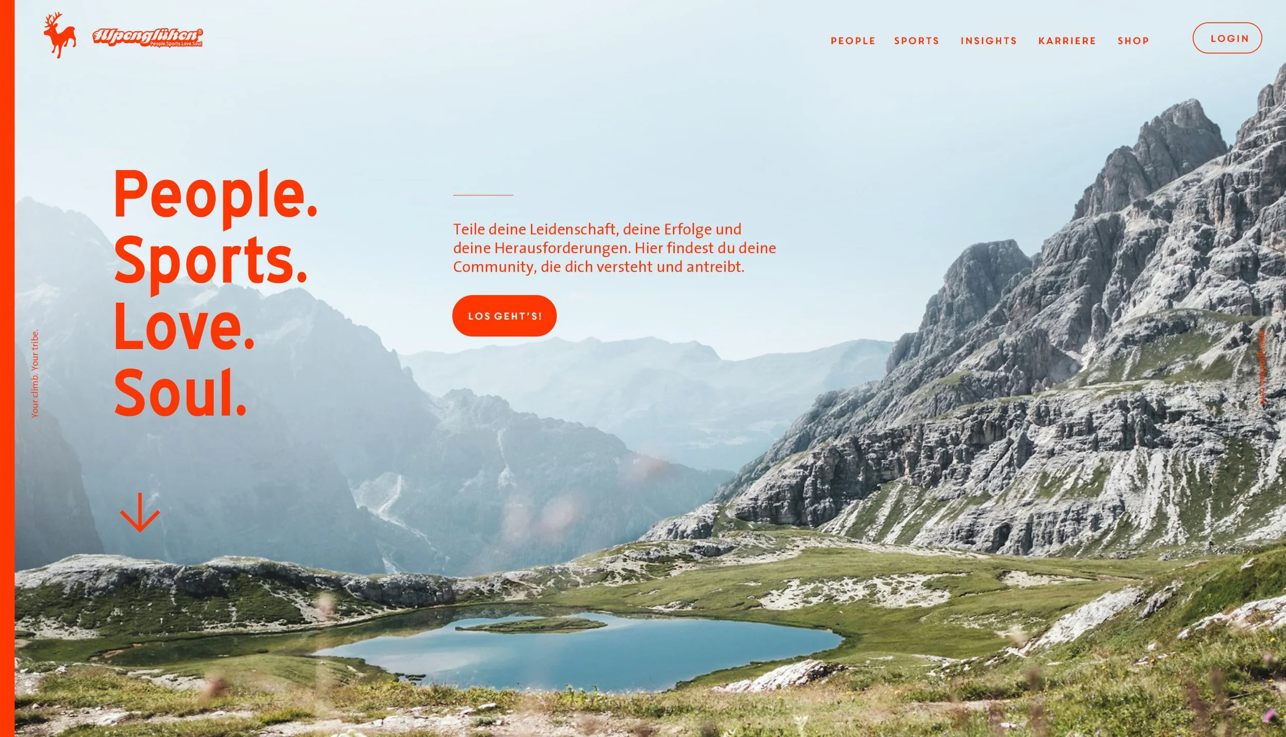 Alpenglühen – Community Plattform
Coroprate Design. Logo. Visitenkarten.