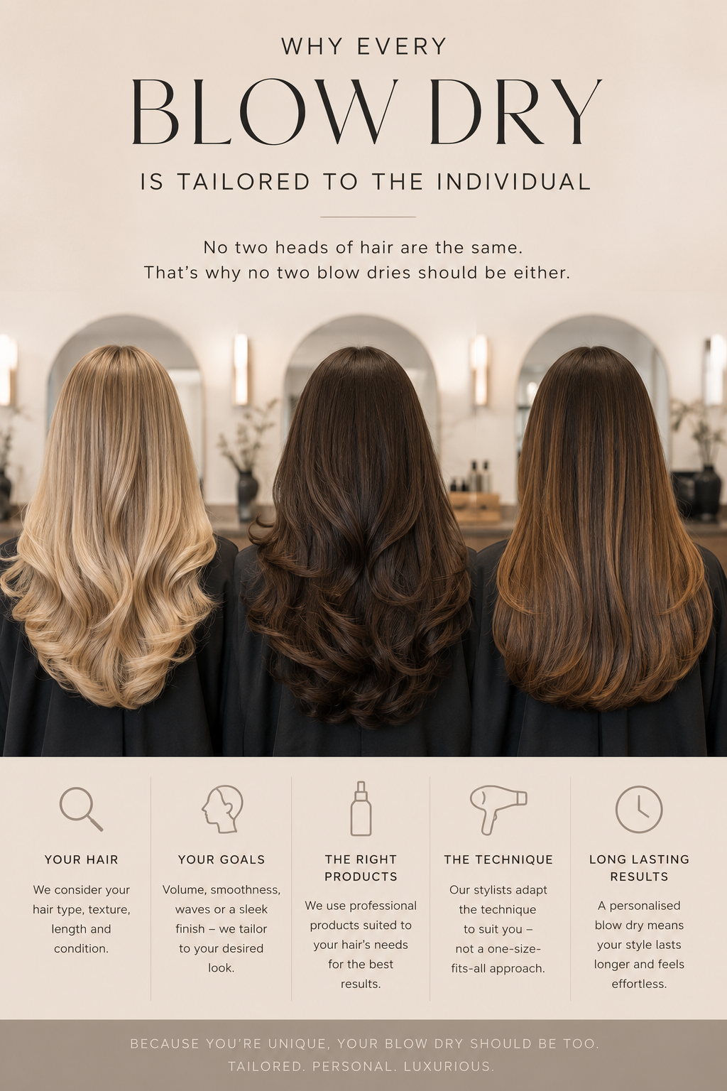 Why Every Blow Dry Is Tailored to the Individual