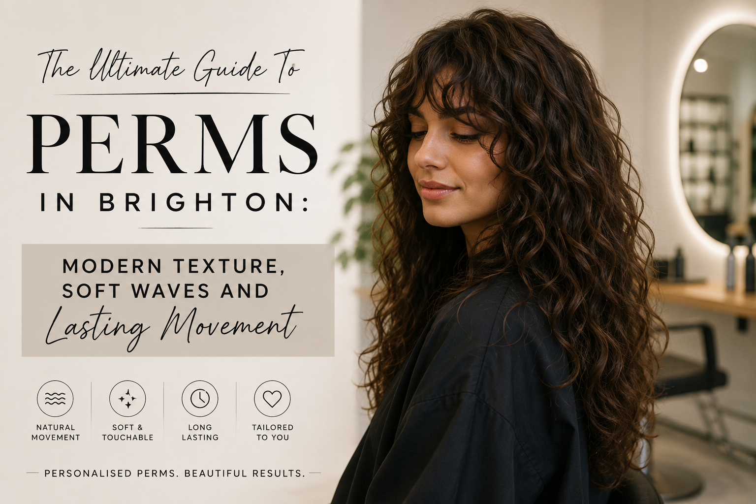 The Ultimate Guide to Perms in Brighton: Modern Texture, Soft Waves and Lasting Movement