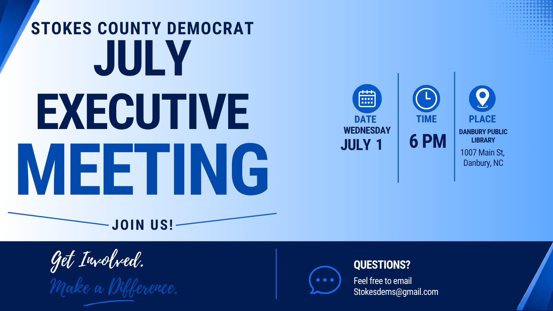July Executive Committee Meeting