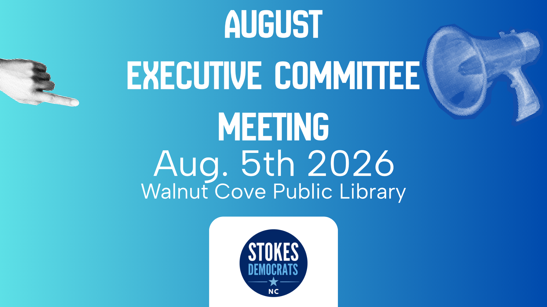August Executive Committee Meeting
