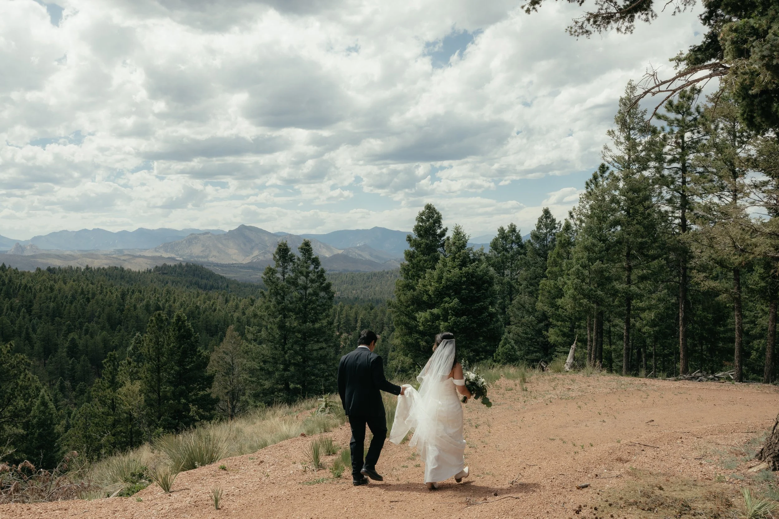 Fallon &amp; Kyle’s Backyard Mountain Wedding in Colorado Springs