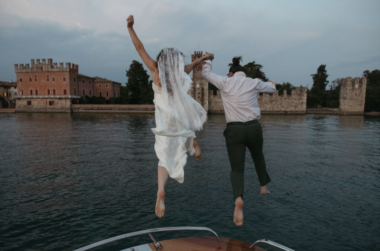 Why You Should Consider an Italy Elopement | A Lake Garda Love Story
