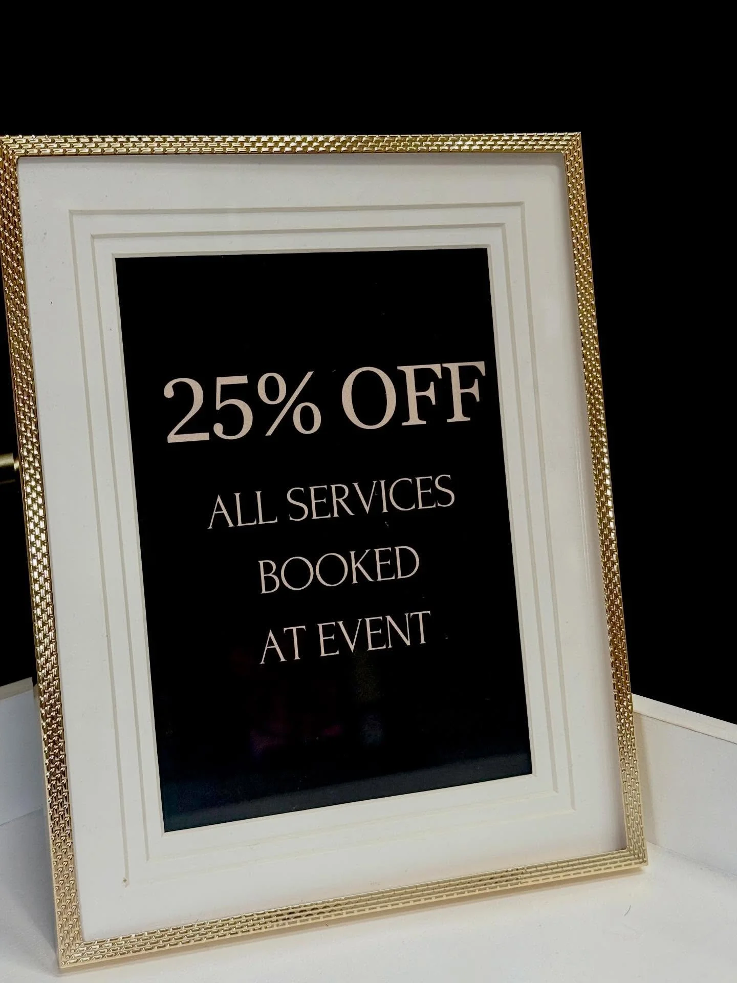 Your reminder that our pop-up event is TOMORROW!

$10 spray tans + 25% off all services booked at the event 
Come treat yourself, grab some goodies, and enter our giveaways, see you there!🖤