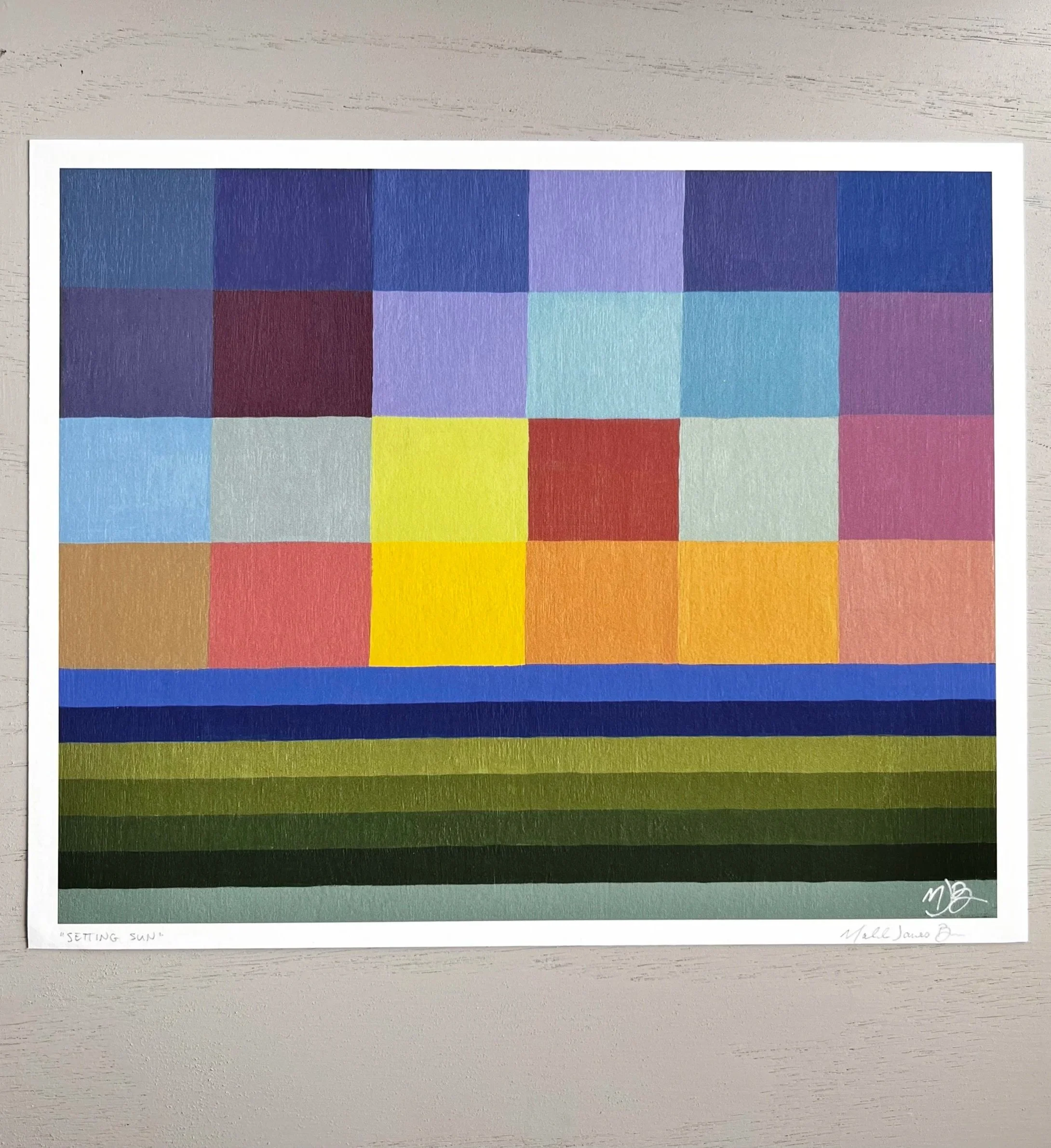 “Setting Sun” - Giclée Print