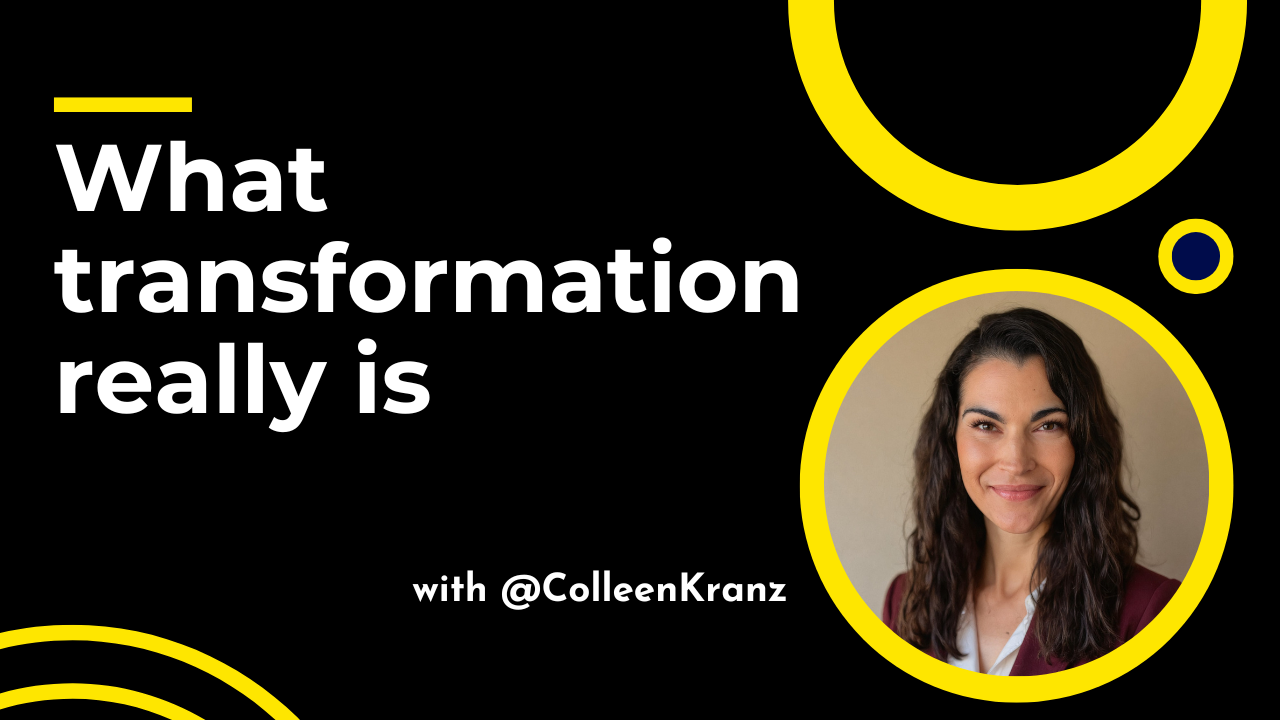GNT #172: What transformation really is