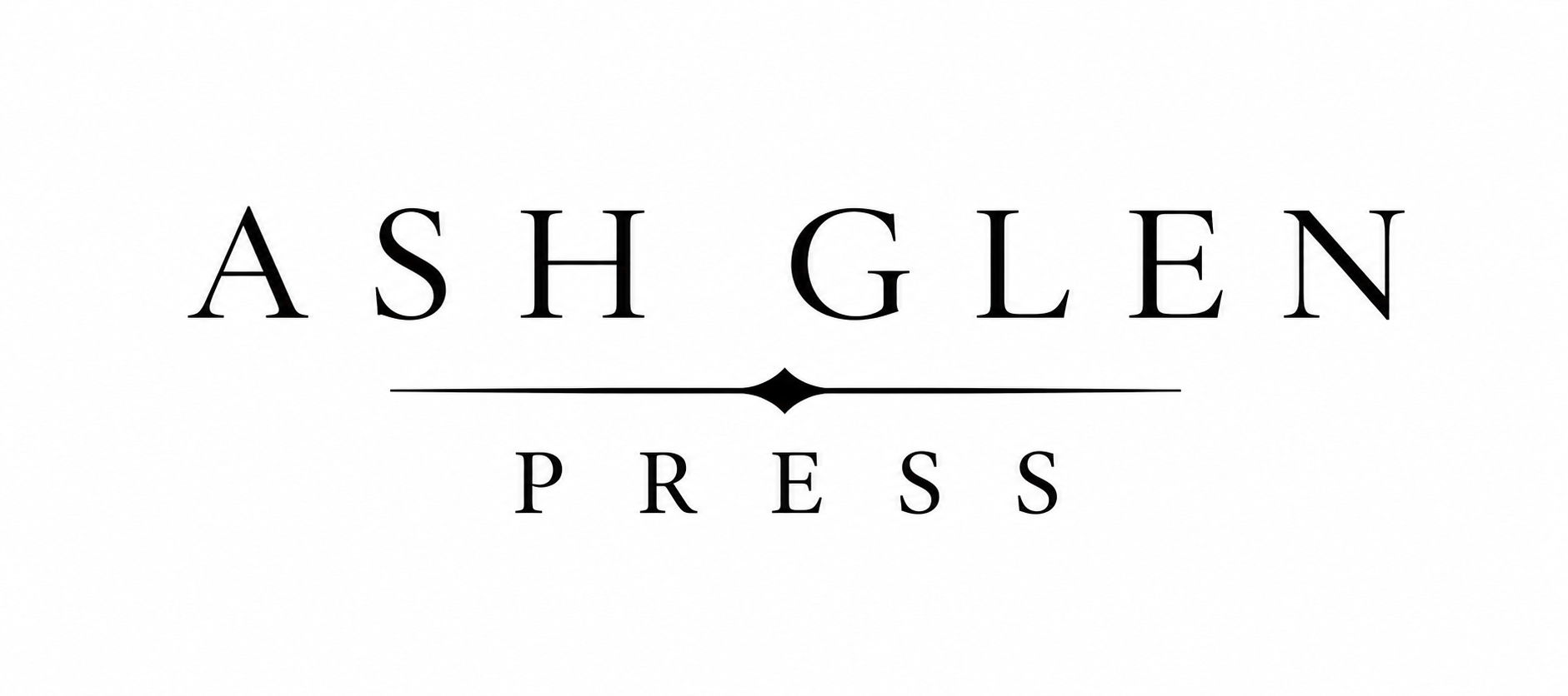 Ash Glen Press wordmark featuring elegant uppercase serif typography.