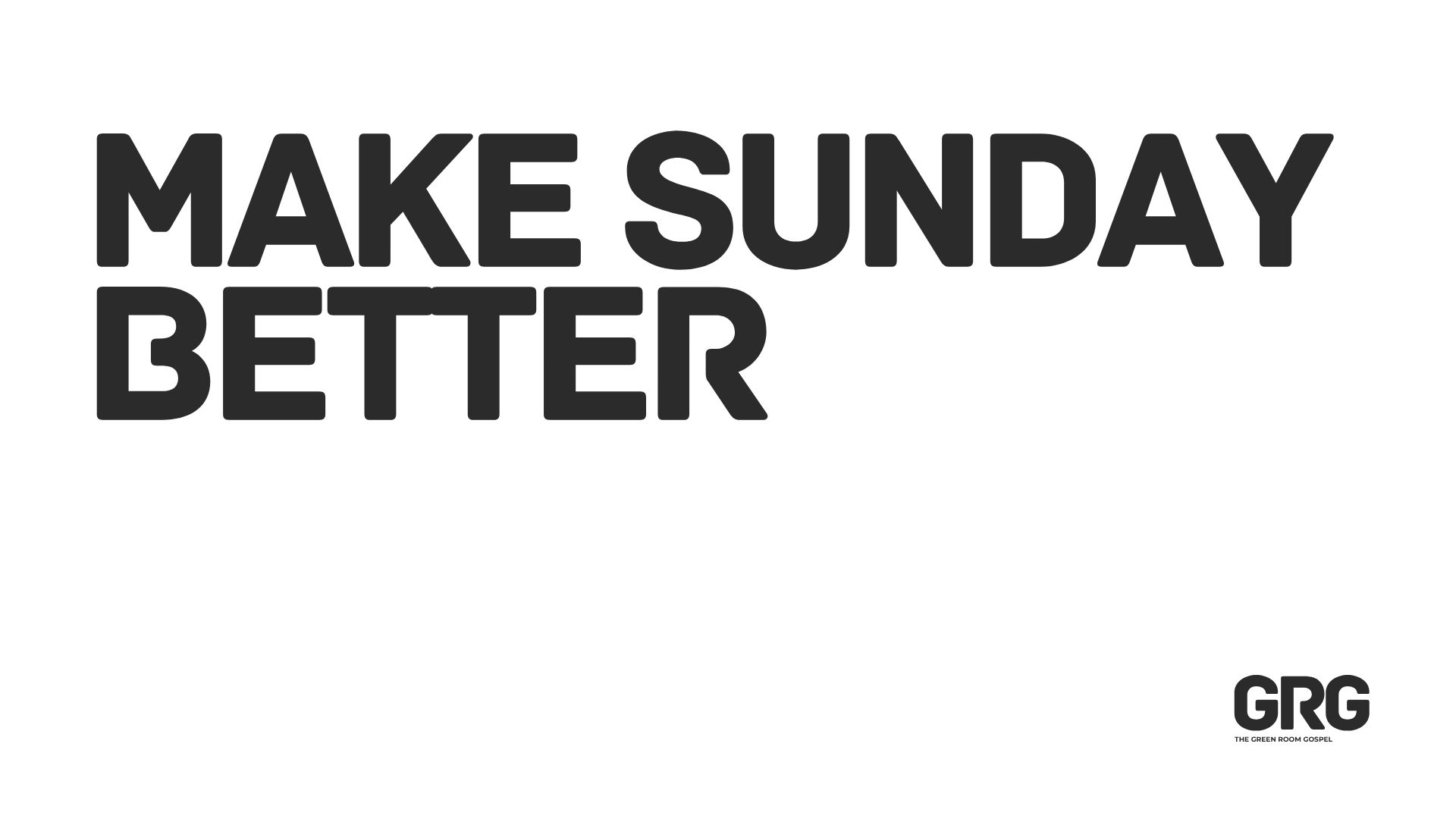      
  
    MAKE SUNDAY BETTER   Last Sunday was good, but let’s make this one better. Try these 6 things and watch your Sunday morning worship team experience go from good to great in one week.    1 | REFLECT, DON’T REPEAT   God likely did more la