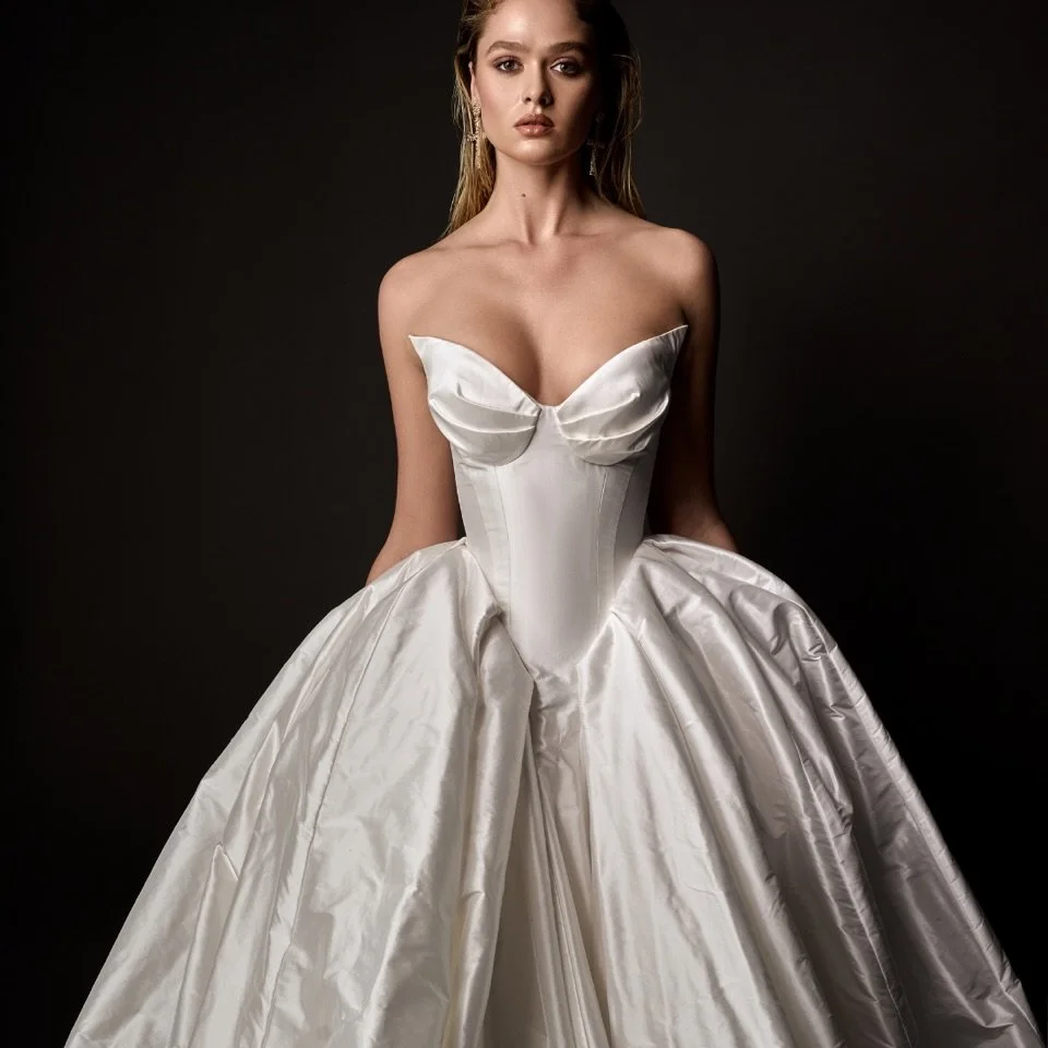 @leahdagloria is giving us a new perspective on bridal couture this week. If you are looking for a truly special dress, we have what you&rsquo;ve been searching for. Discover the collection. In-store for a limited time.

Only a couple more weekend ap