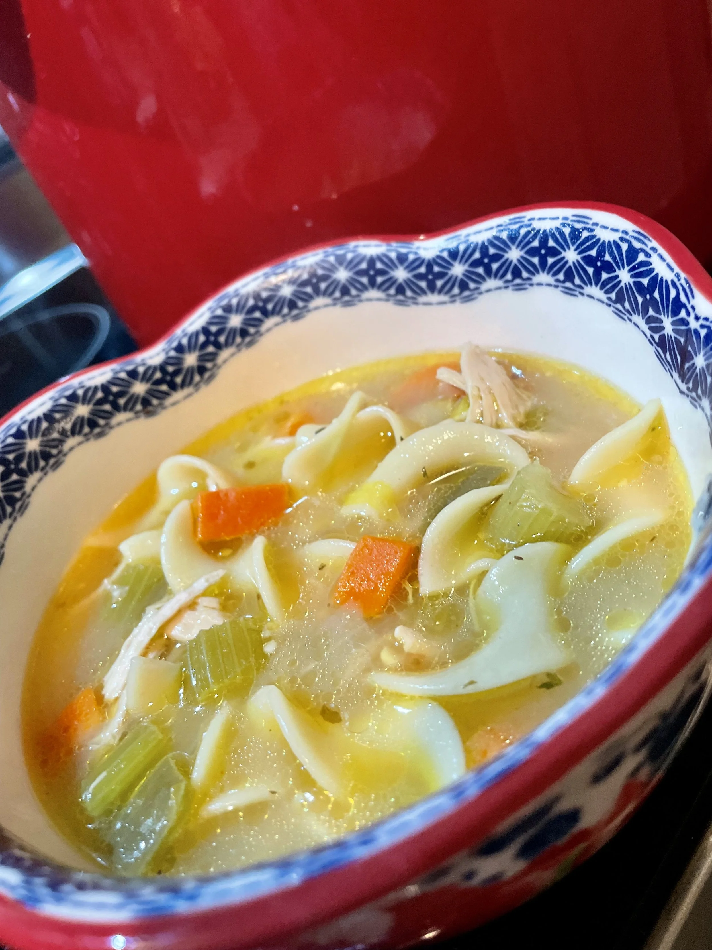 Chicken Noodle Soup Recipe with Rotisserie Chicken