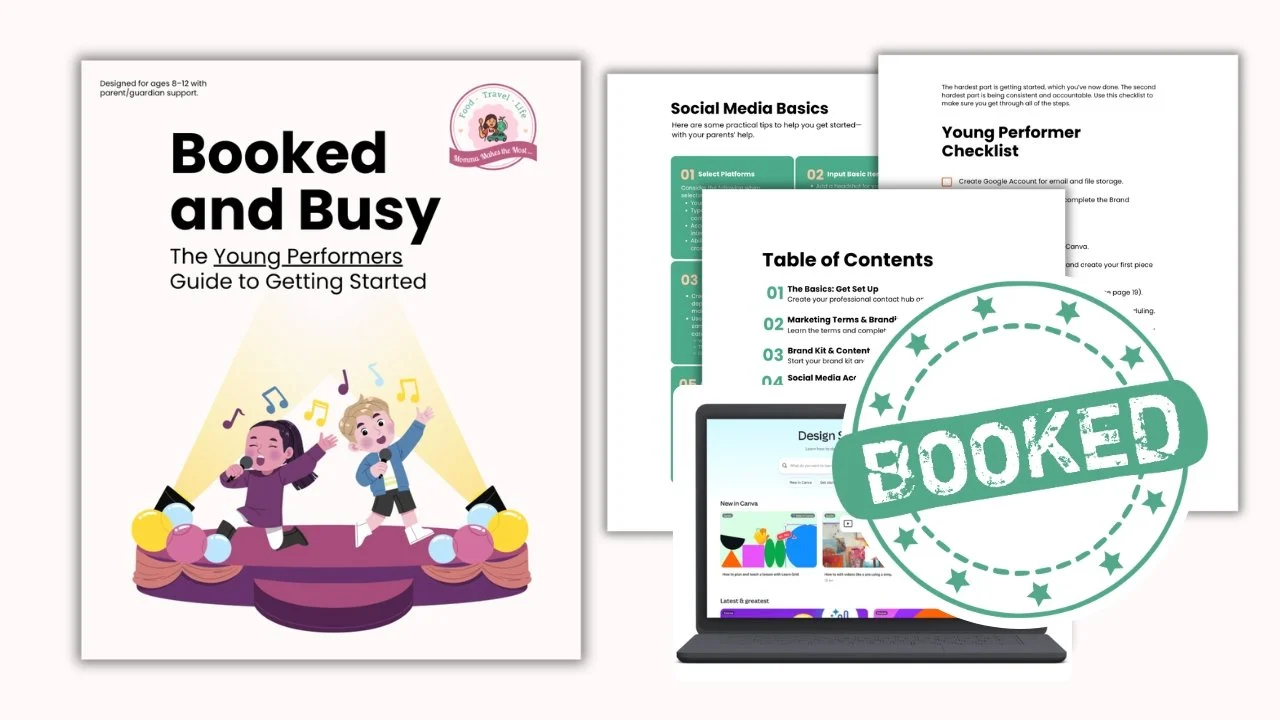 young performer guide to getting started social media marketing ebook collage hero
