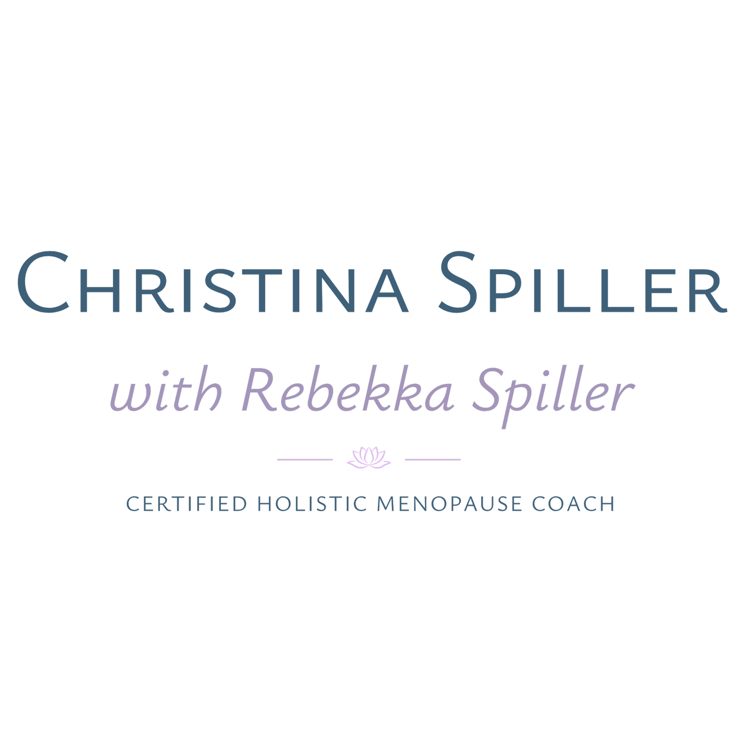 Christina Spiller | Certified Holistic Menopause Coach