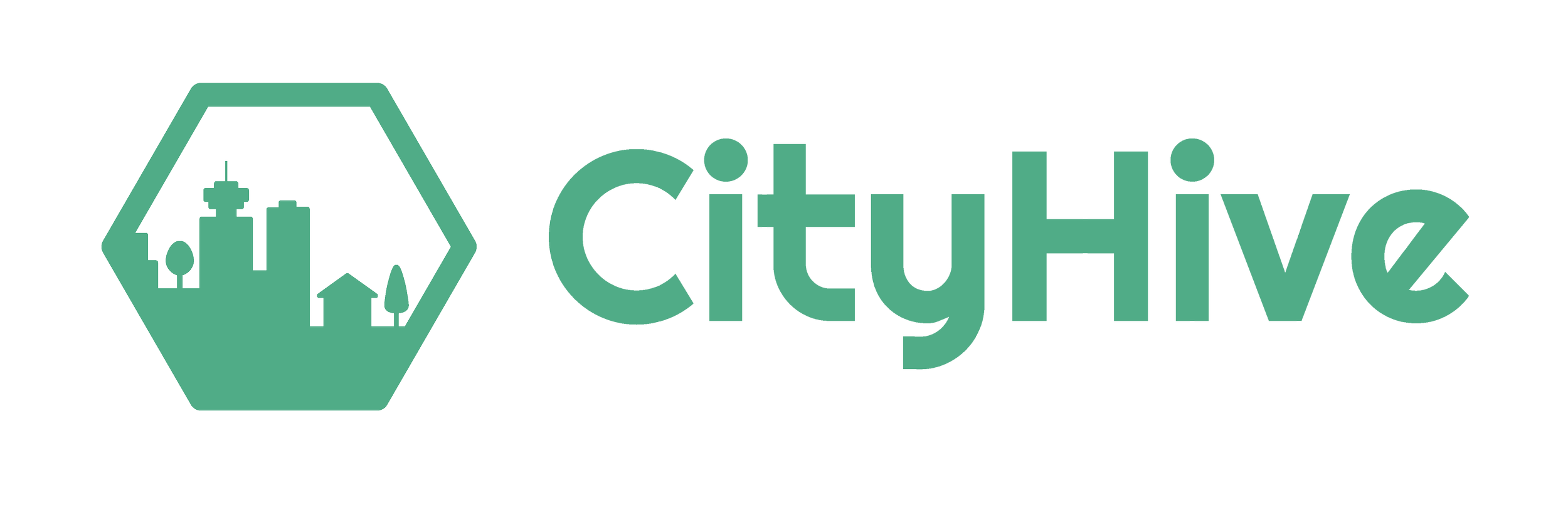 Logo with a green hexagon containing stylized chemical bottles and the word "citlyve" in green text.