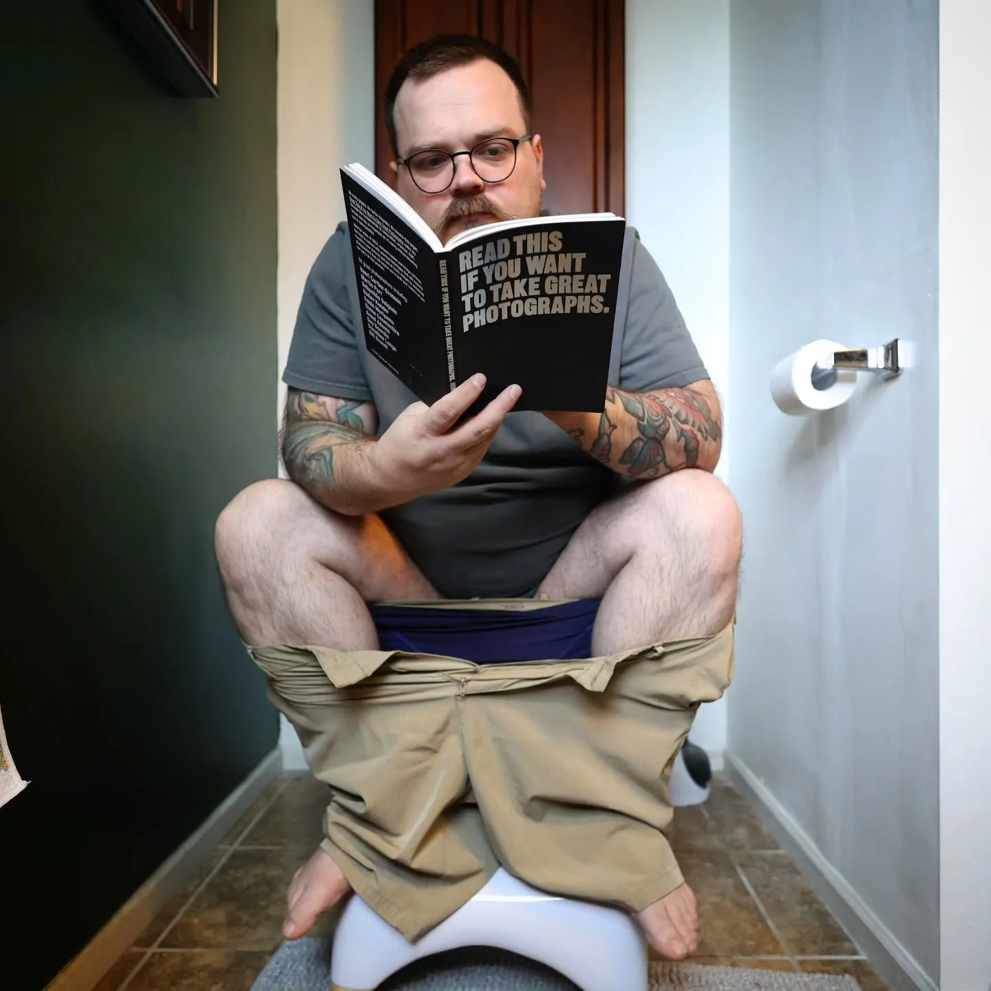 For me, its all about the "never stop learning" mindset. Rise and grind baby. 

(Please stay tuned for more unserious photos with this book)

#tacomaphotographer #pnwphotographer #lgbtqphotographer