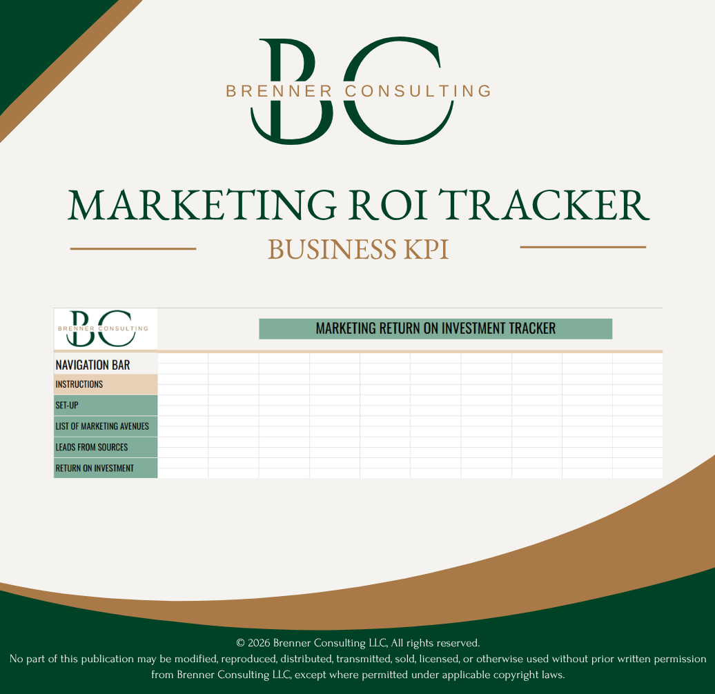 Marketing Return on Investment Calculator