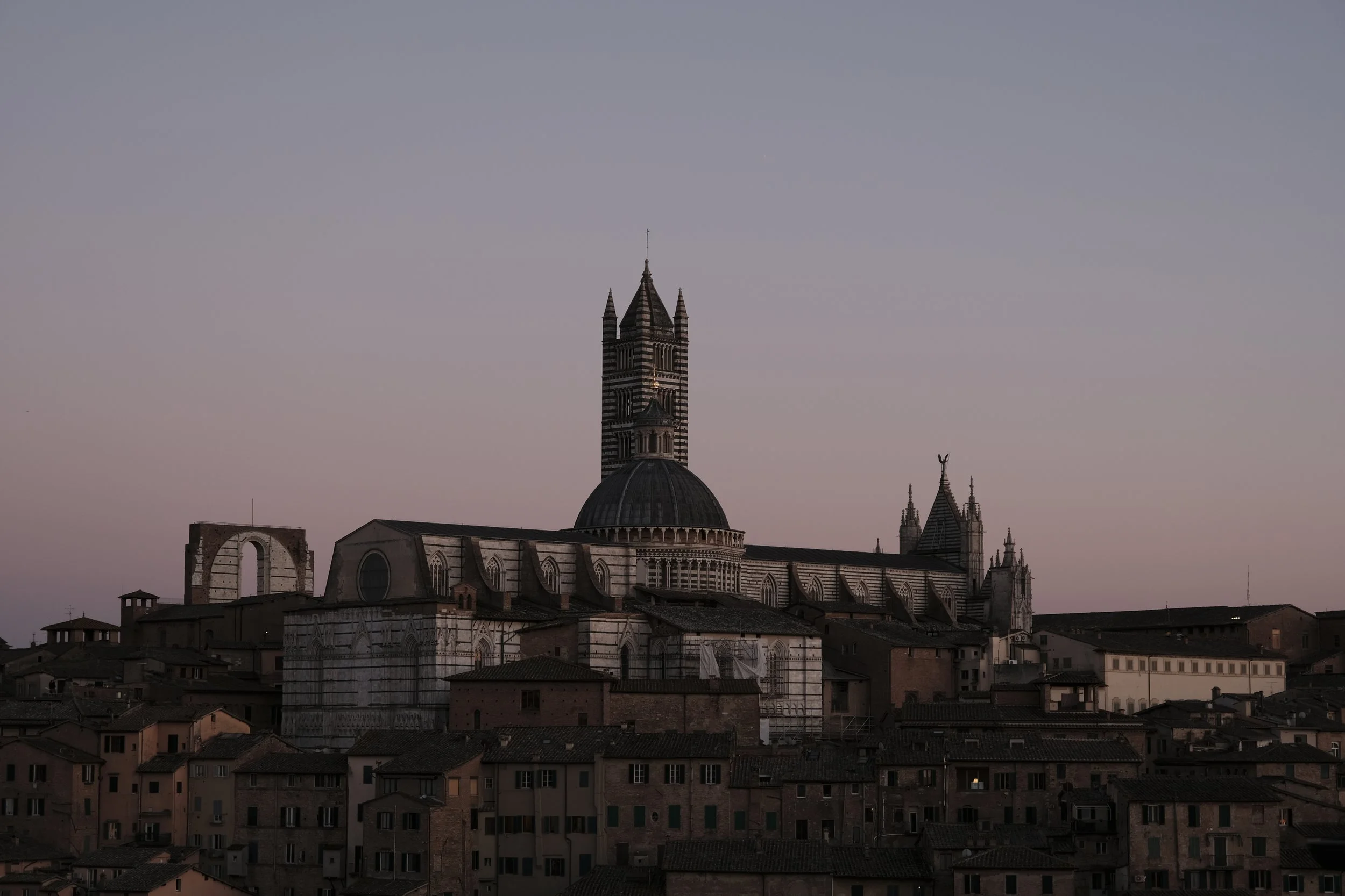 Siena Duomo at  Sunset I.JPG
