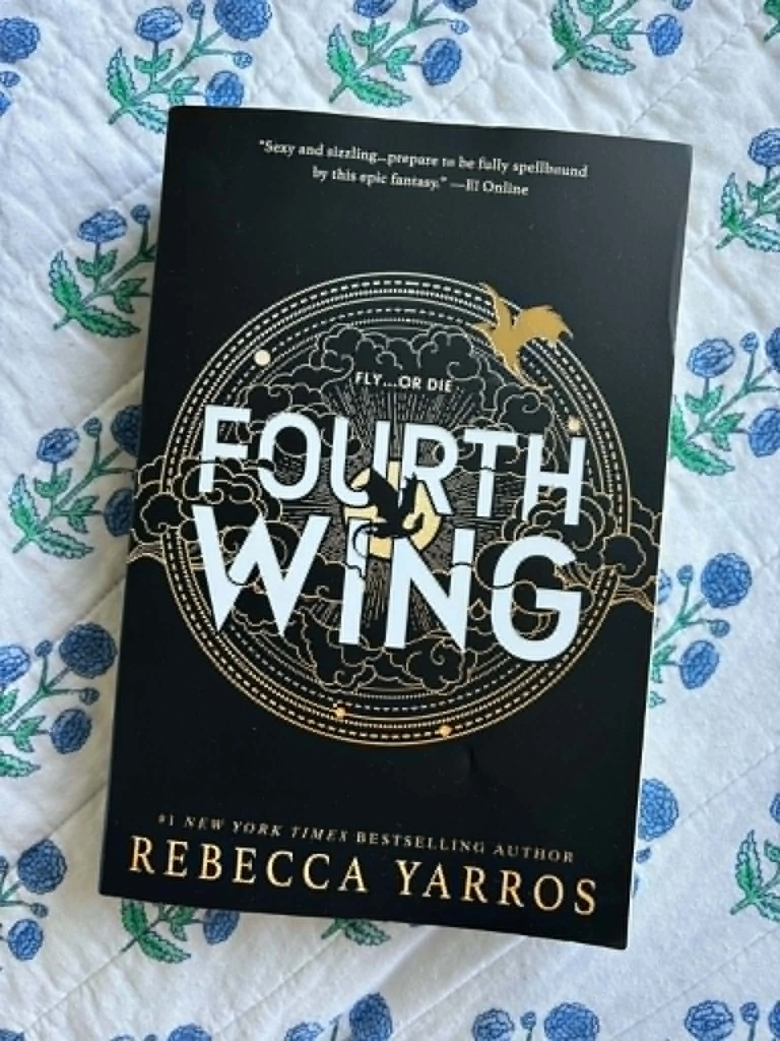 Fourth Wing by Rebecca Yarros | Paperback Fantasy Romance Novel
