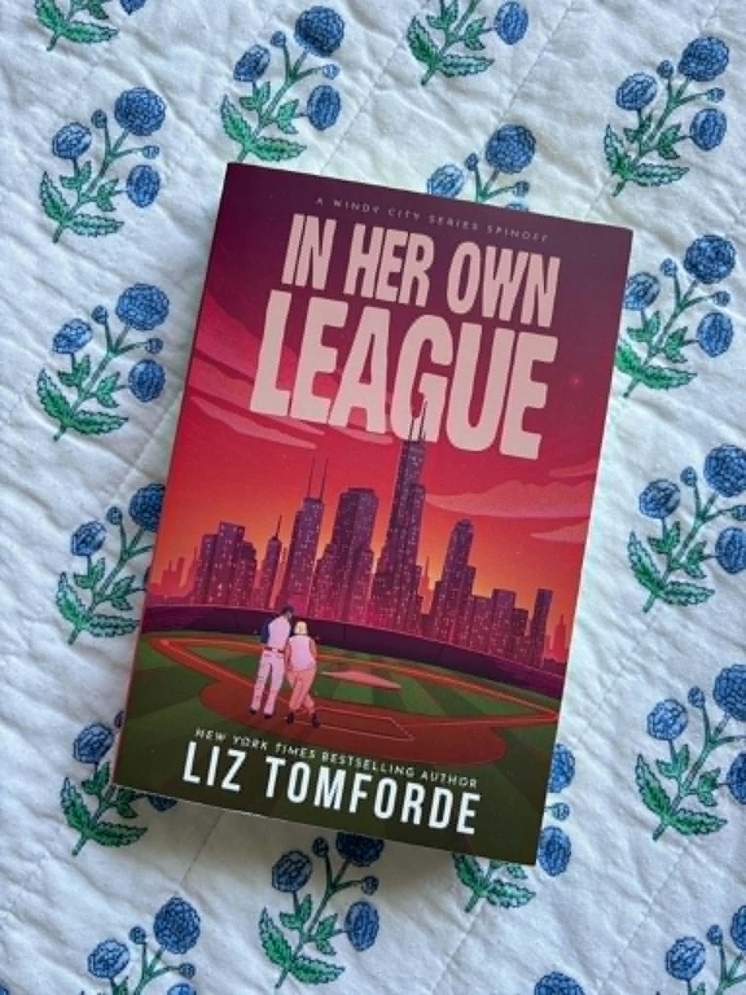 In Her Own League by Liz Tomforde | Contemporary Sports Romance Novel