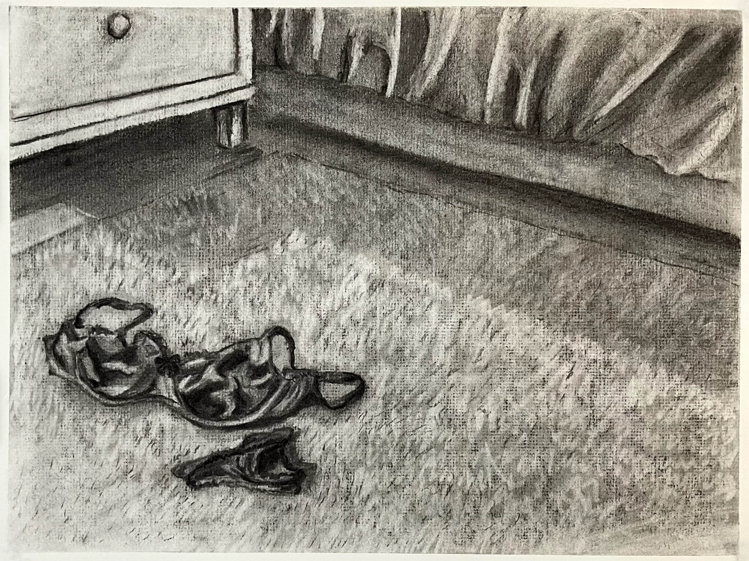 Remnants (Study), 37 × 29.5 cm  