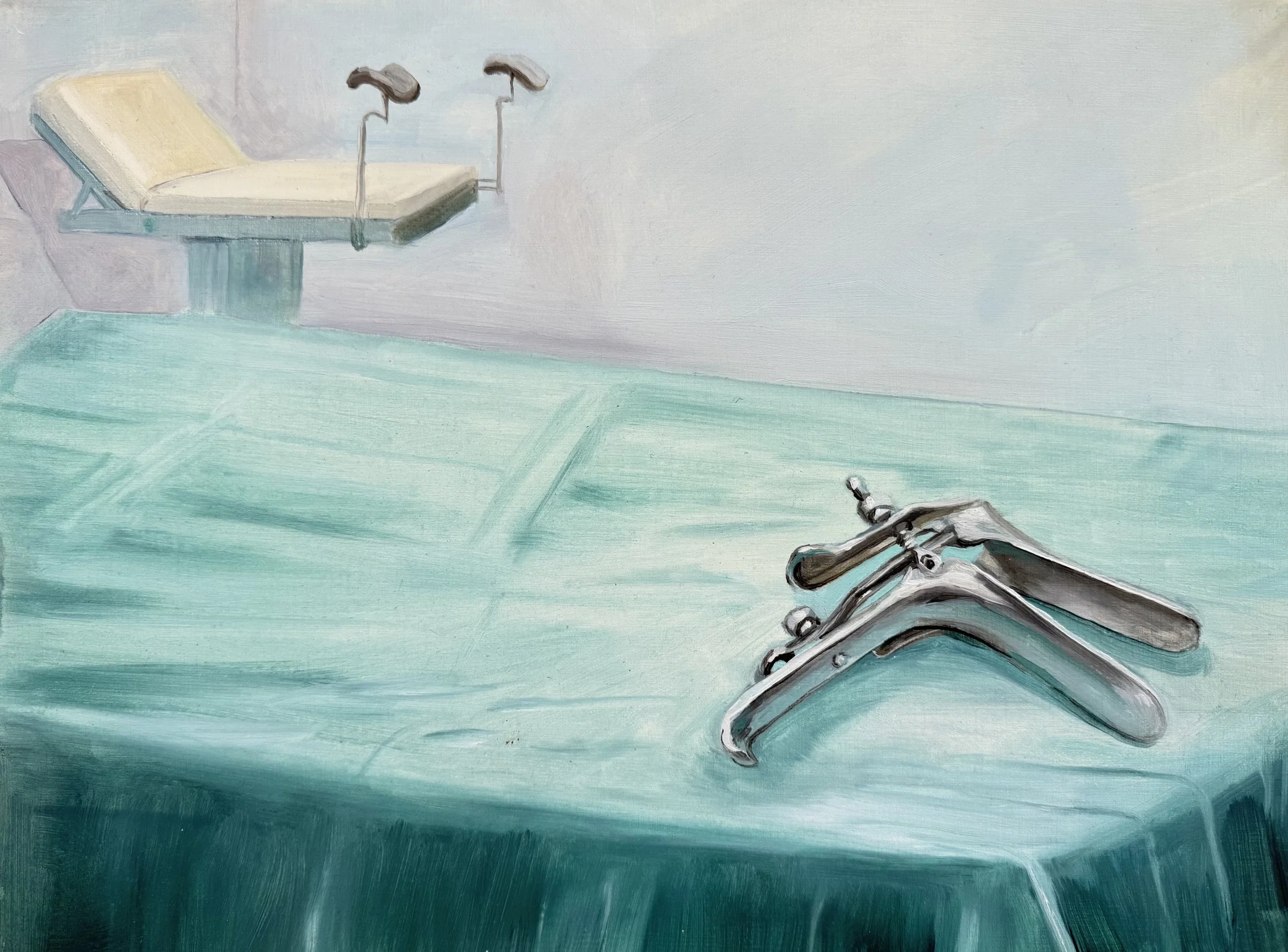Threshold (Study), 48 × 36 cm  