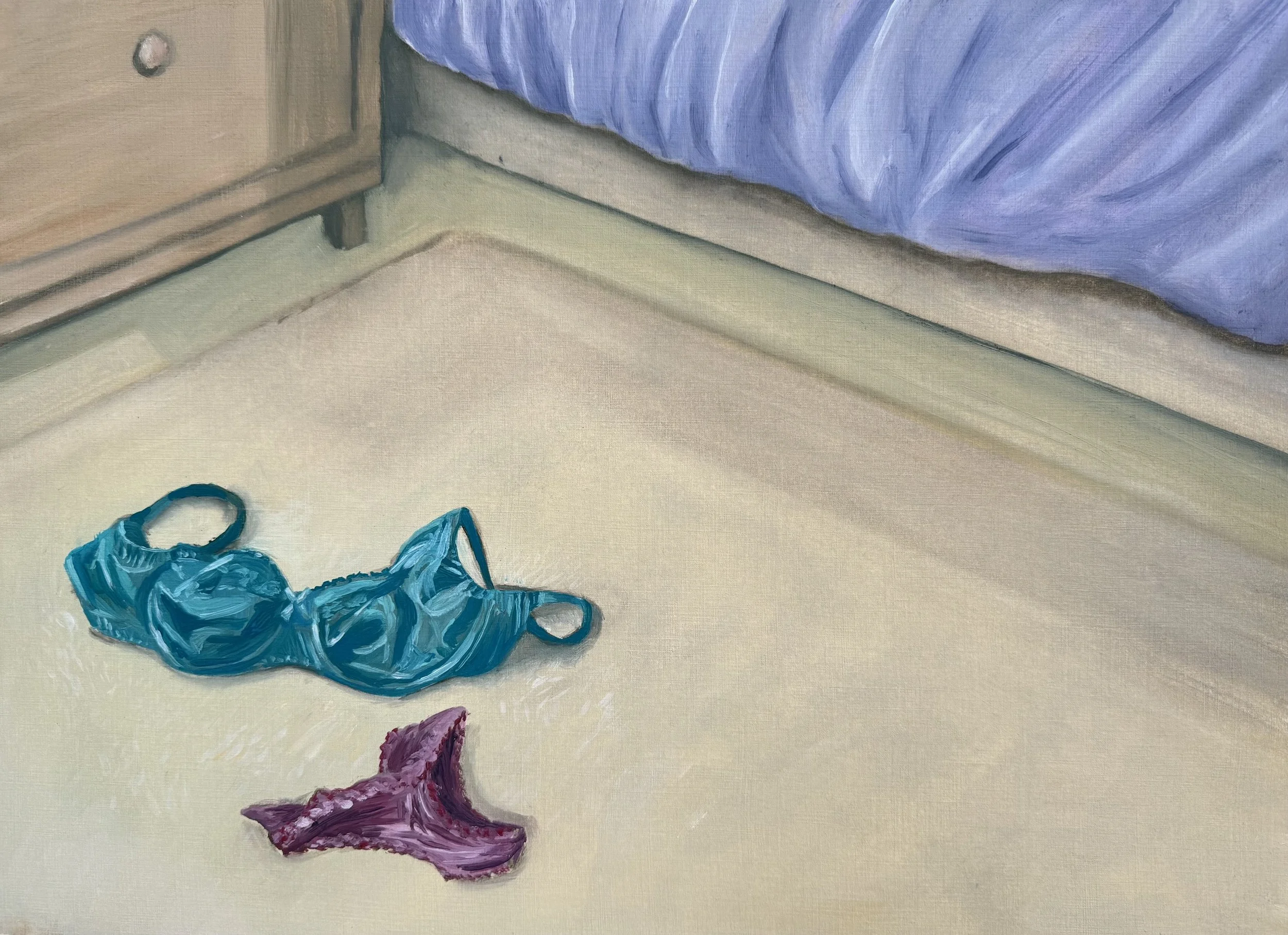 Shedding (Study), 48 × 36 cm  