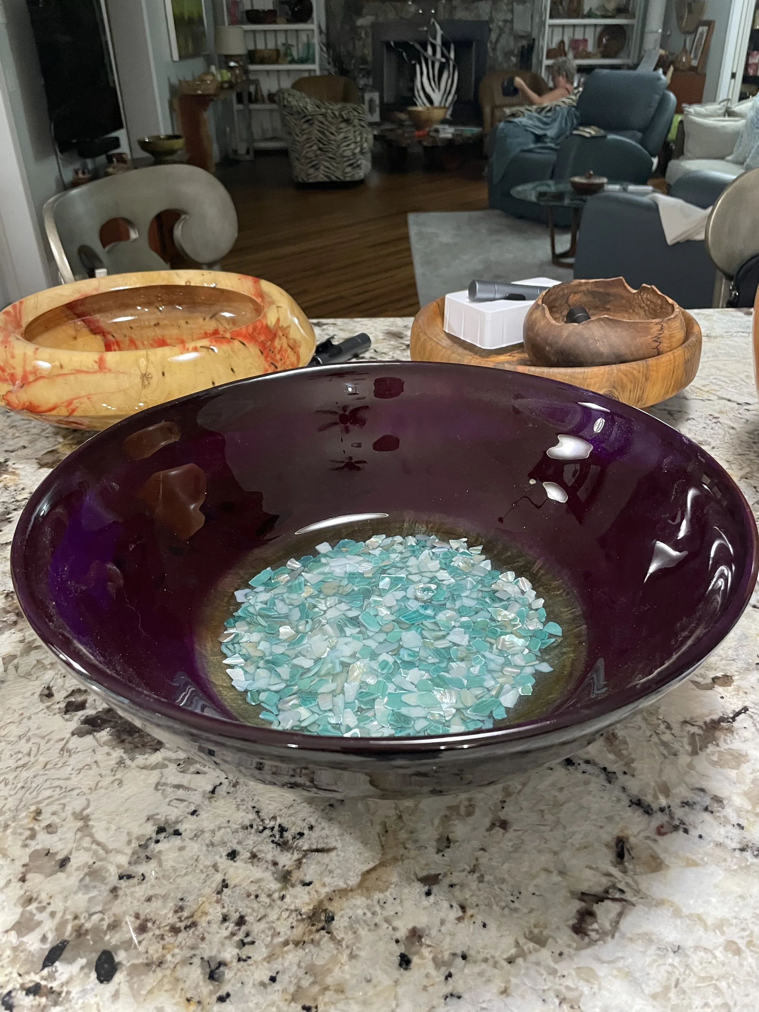 Rainbow Poplar Bowl