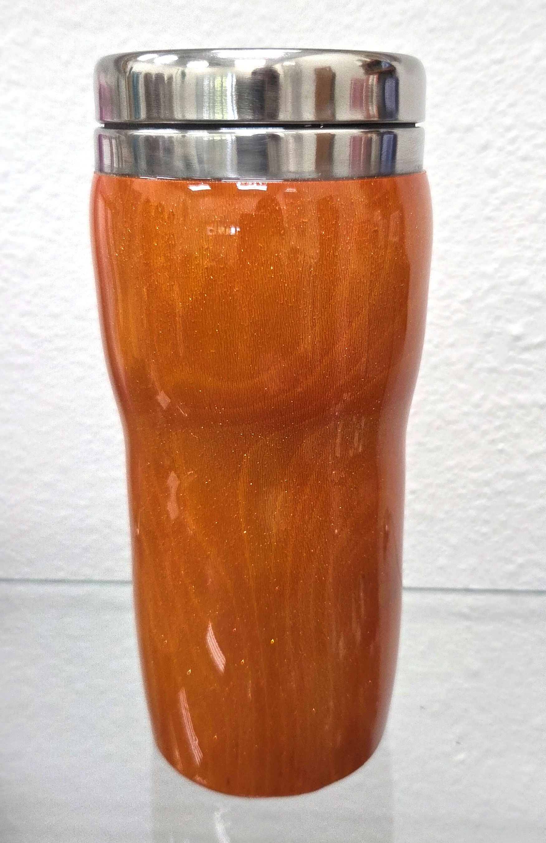 Mug // Orange Sparkle Maple